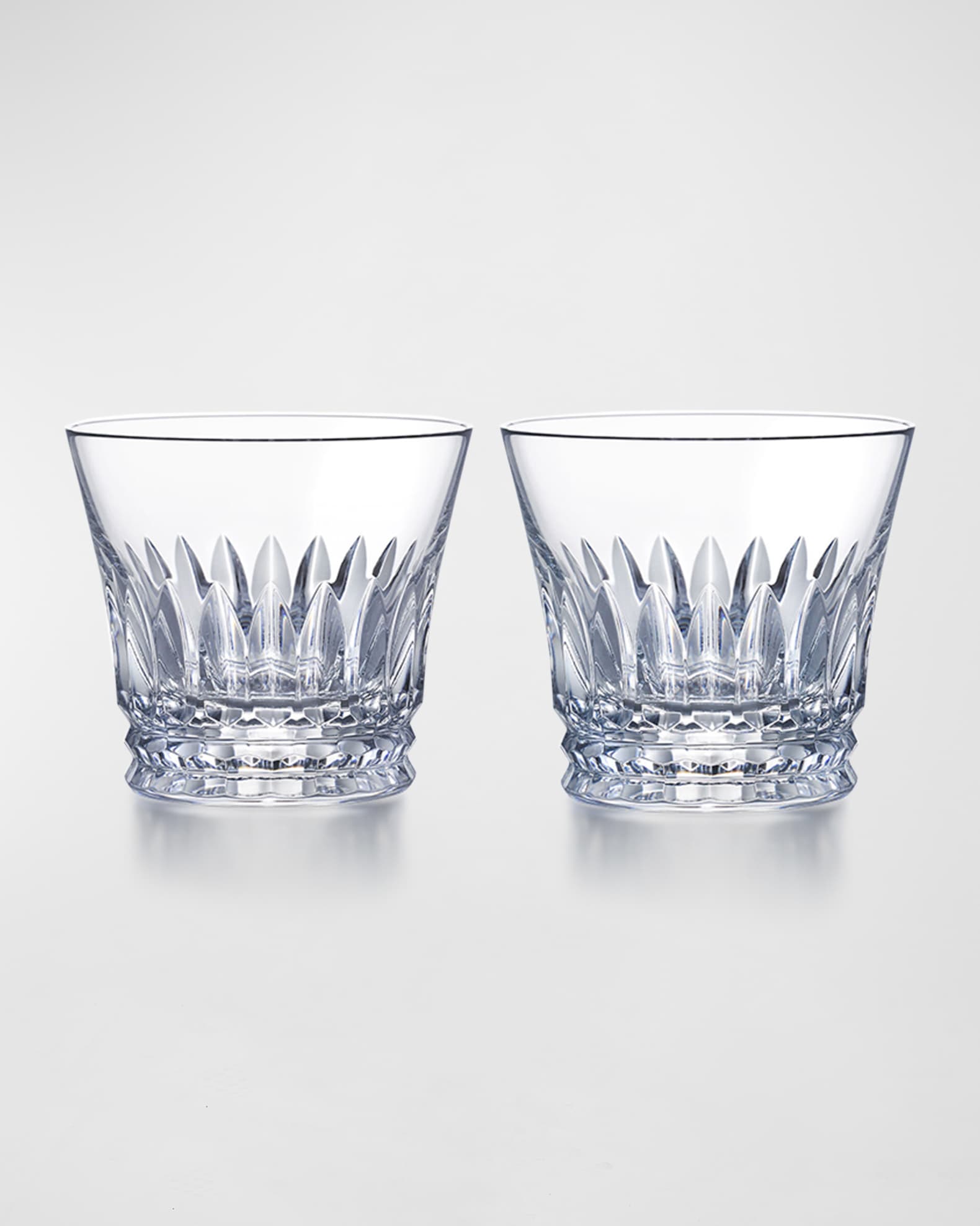 NEW Baccarat Everyday Set of 2 Tumblers Crysta