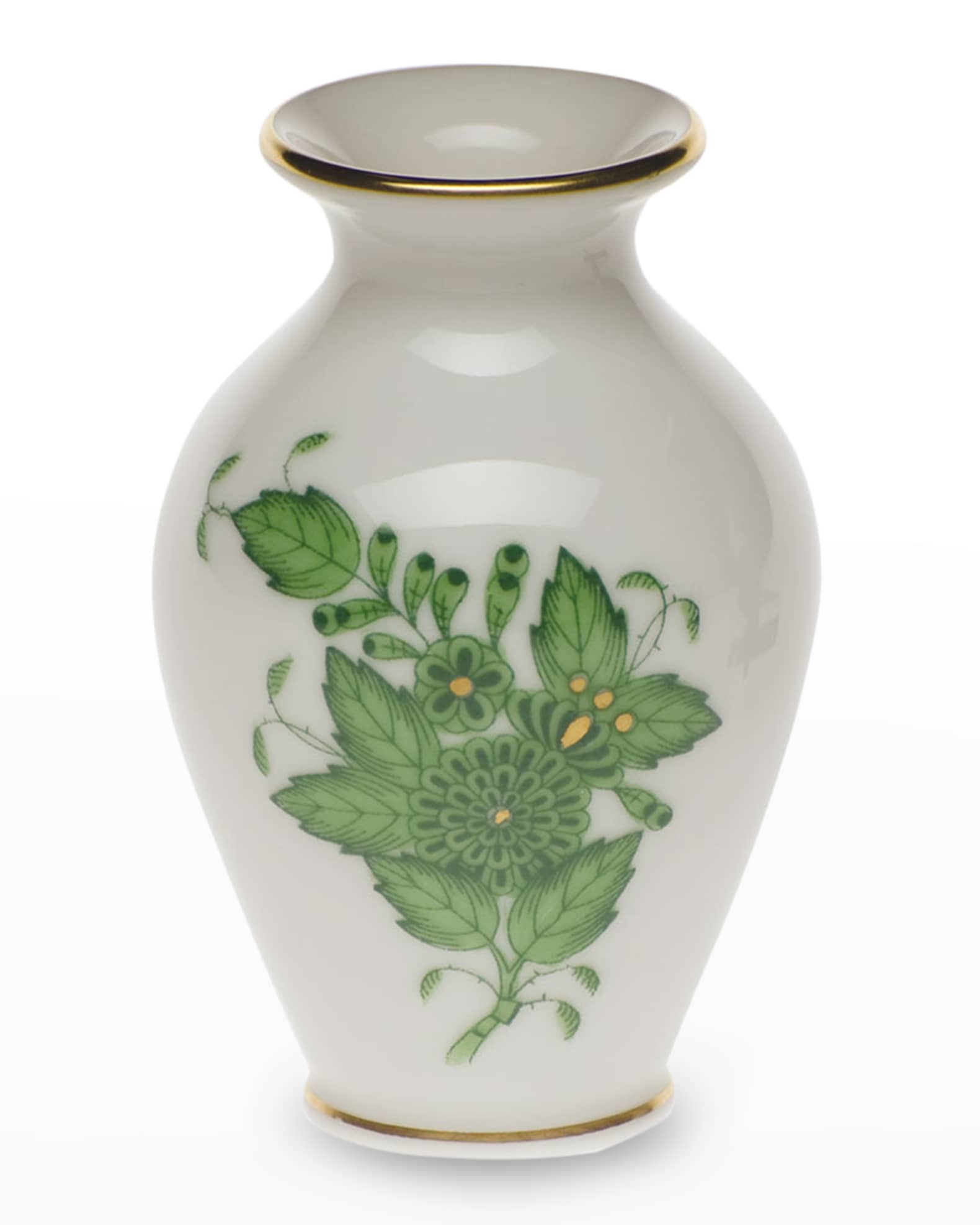 Herend Small Bud Vase with Lip Horchow