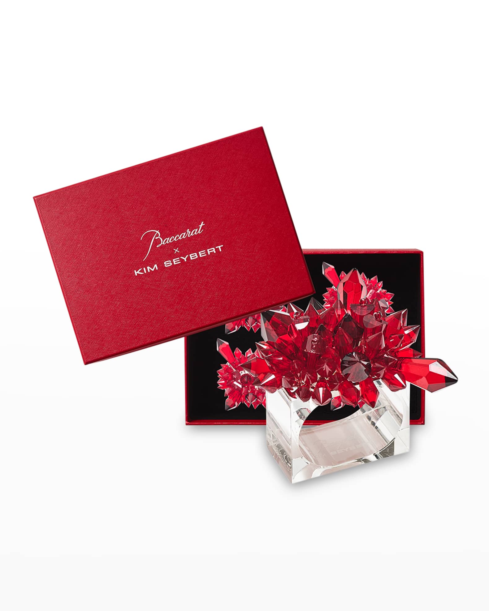 Baccarat x Kim Seybert Zenith Napkin Rings, Set of 4 | Horchow