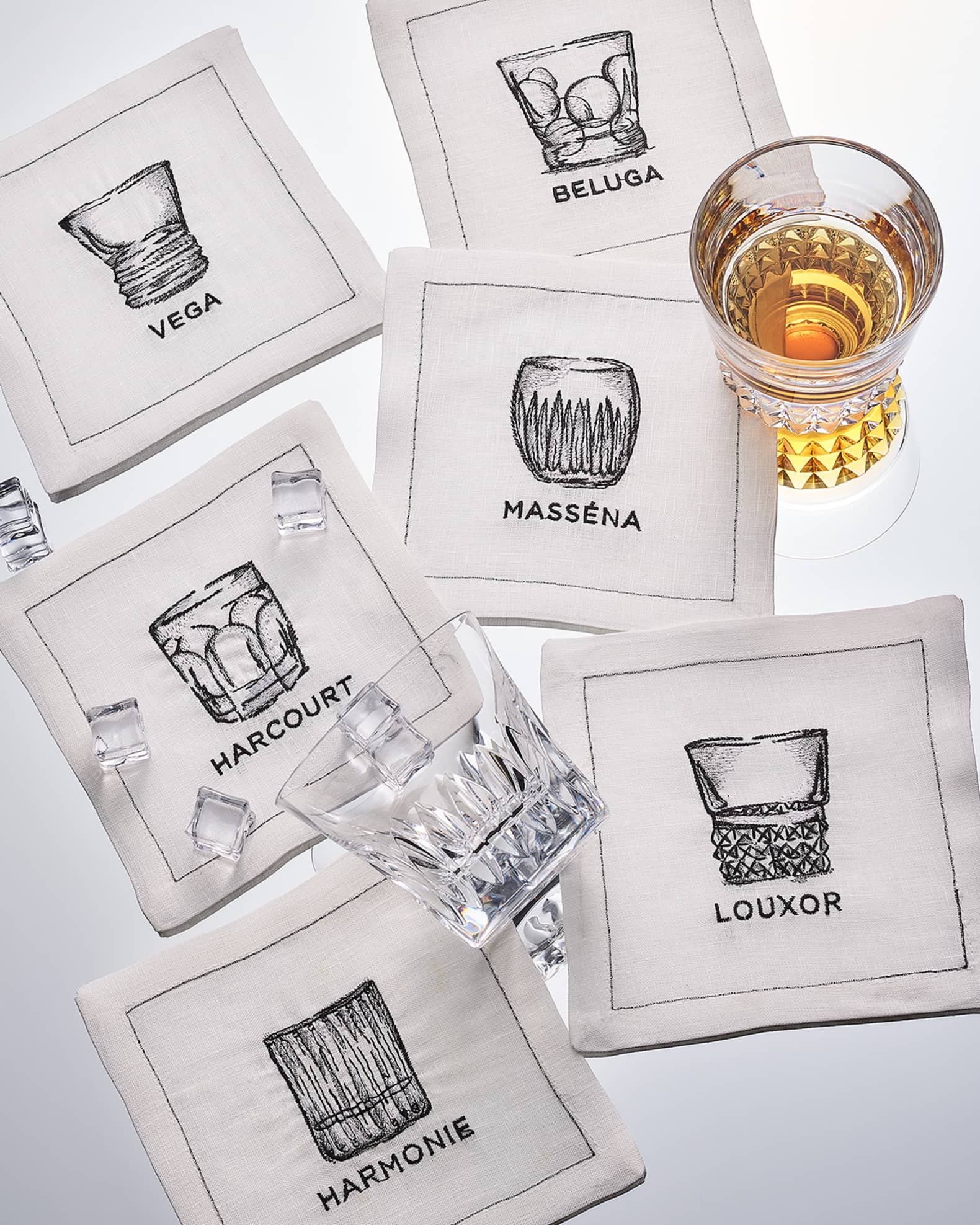 Cocktail Napkins Set of 6