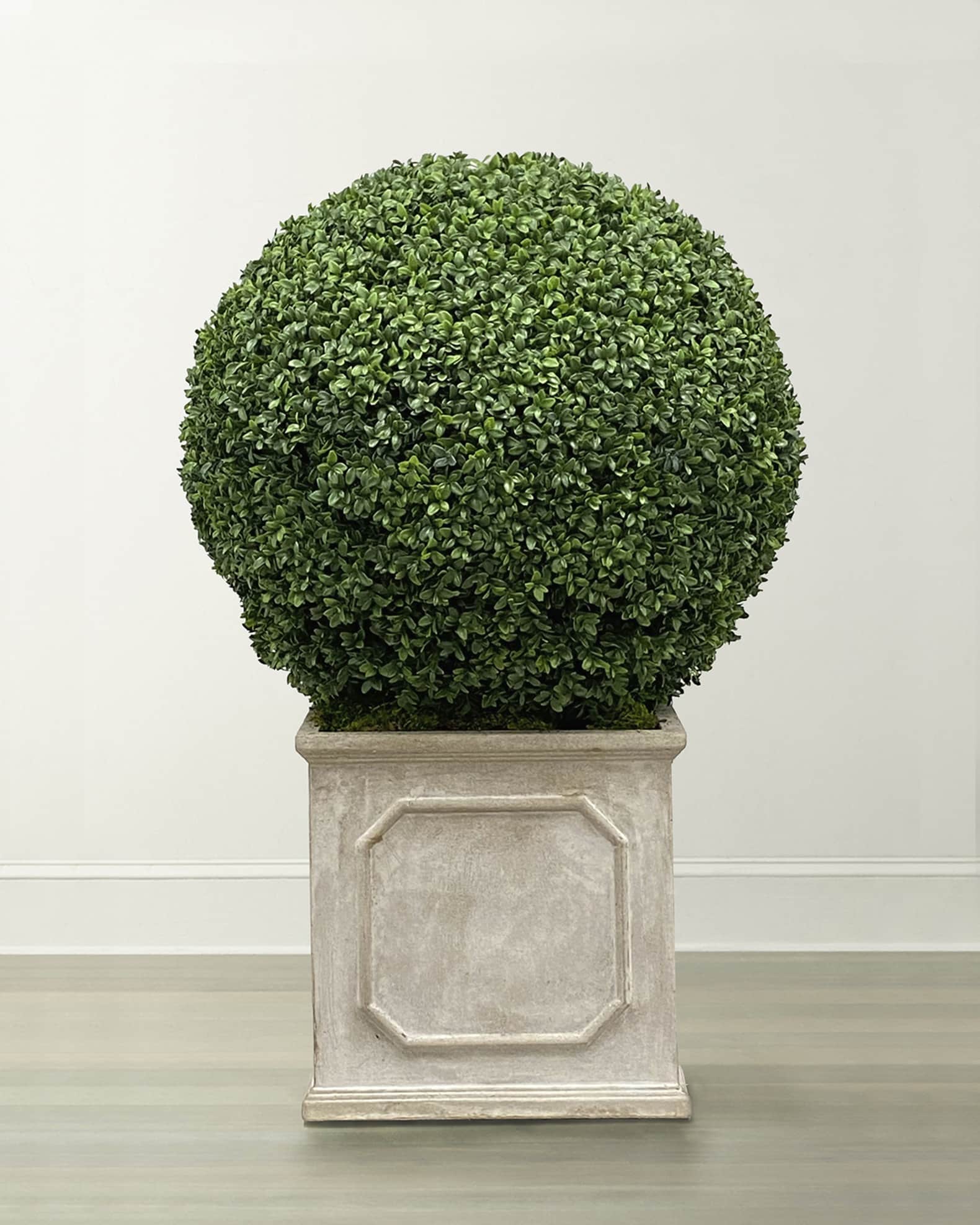 Faux boxwood on sale