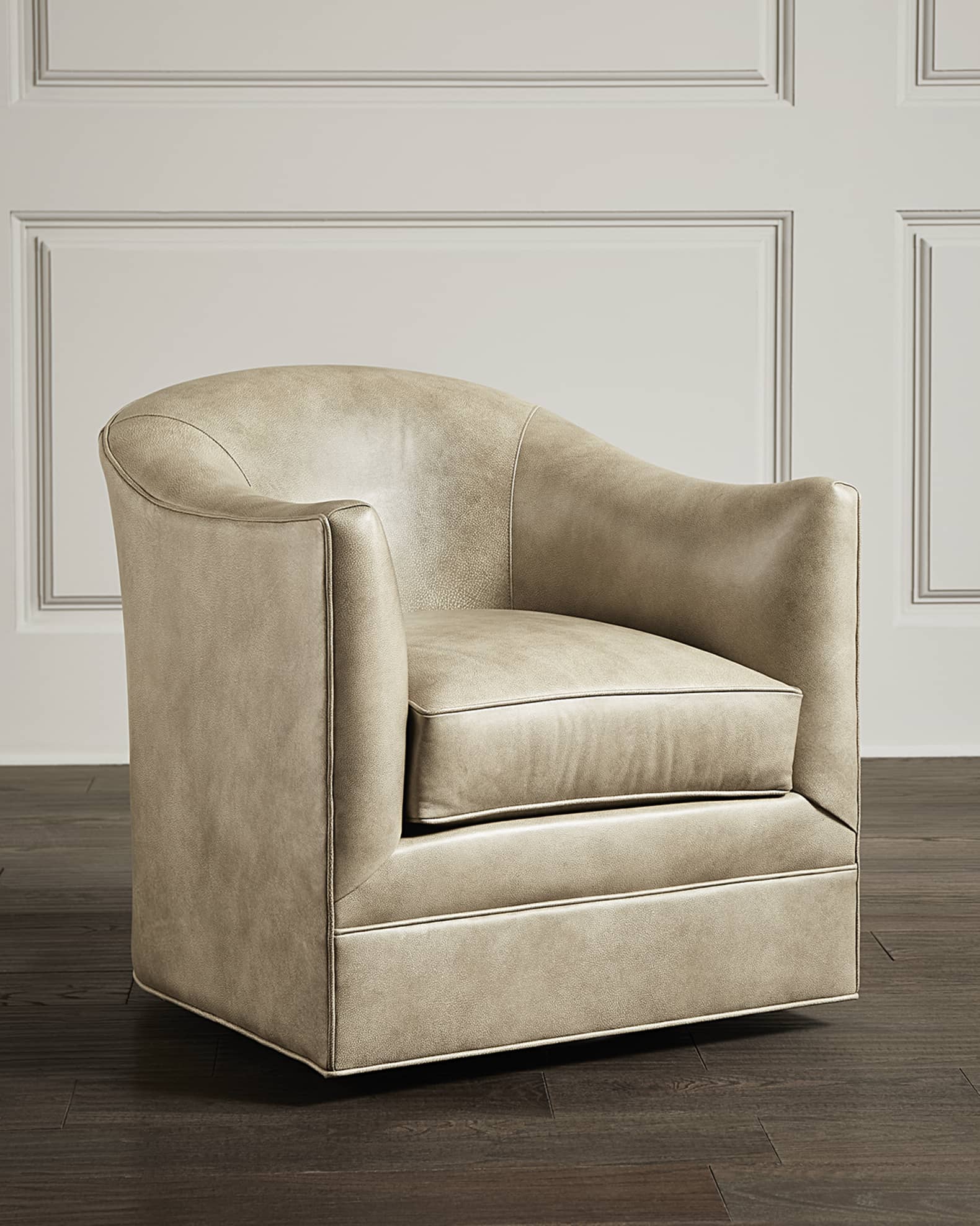 Hooker leather 2024 club chair