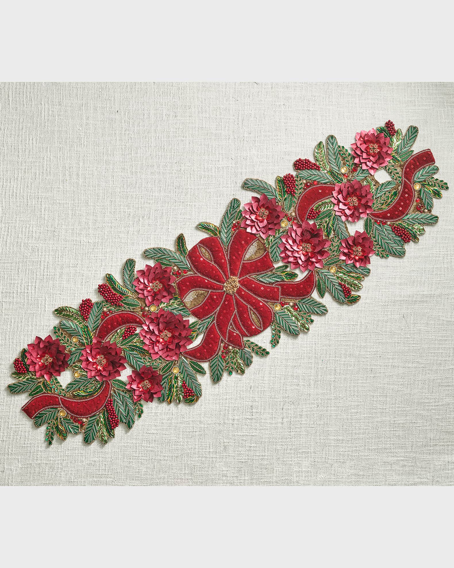 Kim Seybert Christmas Cheer Runner Horchow