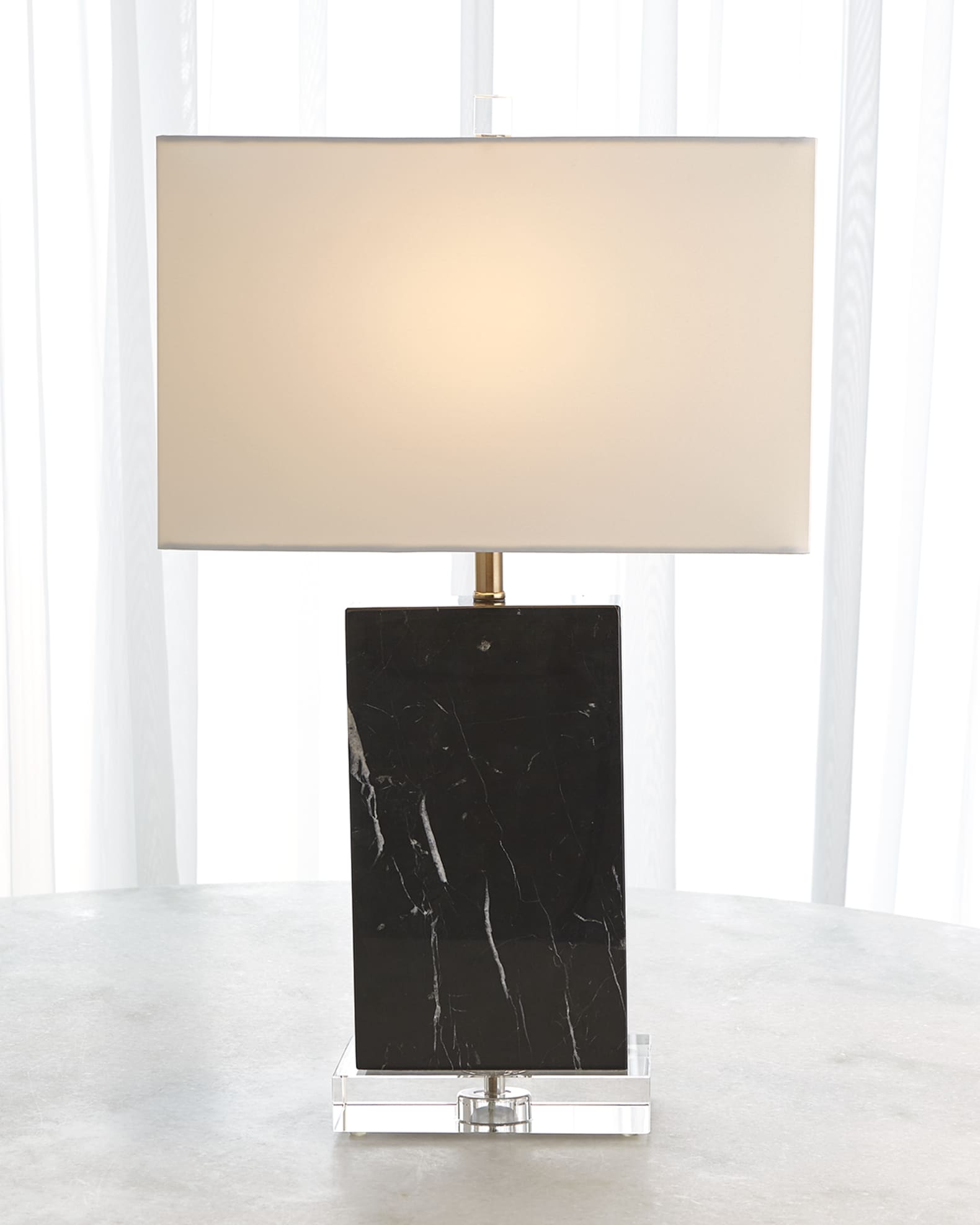 Low rectangular table lamp new arrivals