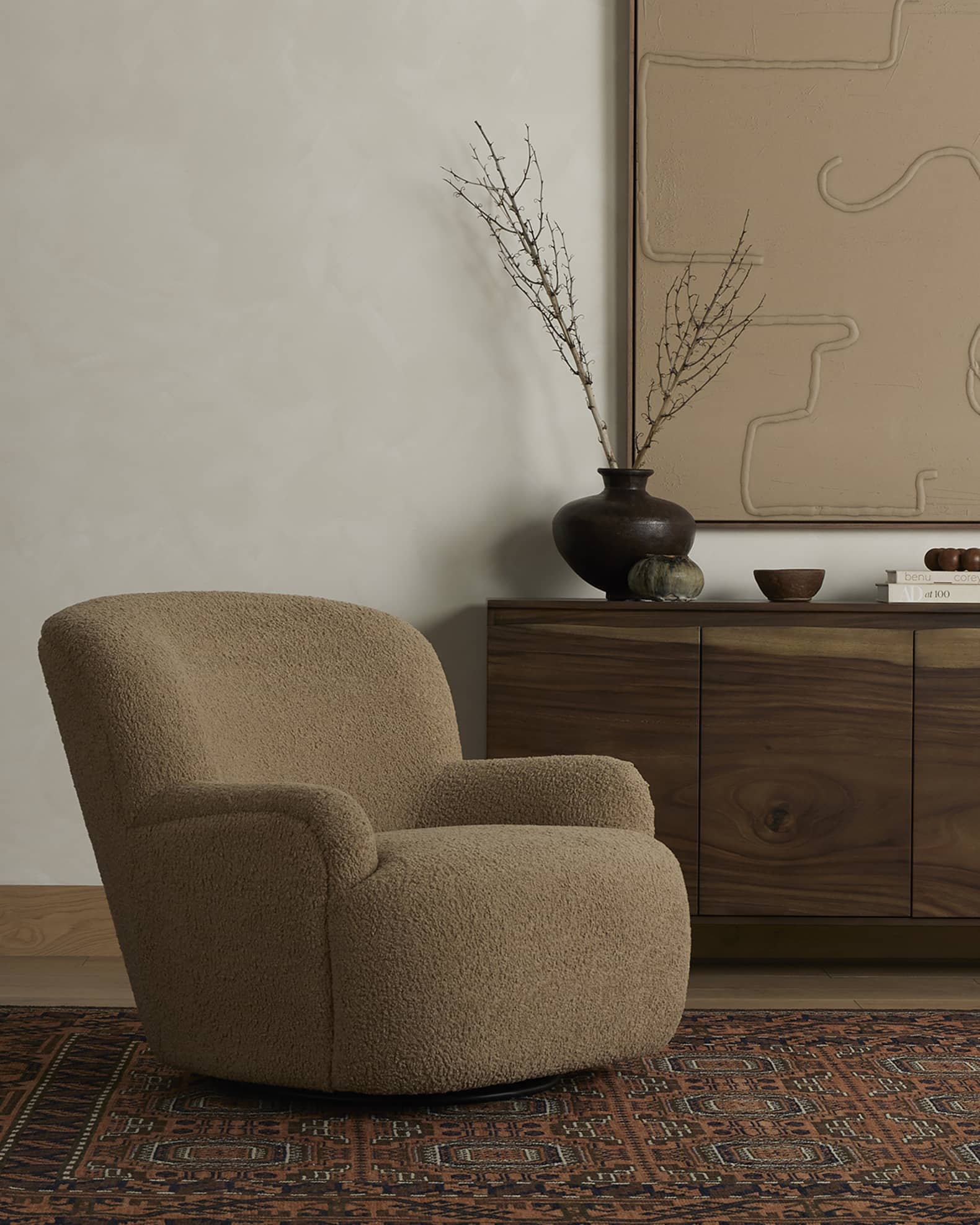 Four Hands Kadon Swivel Chair