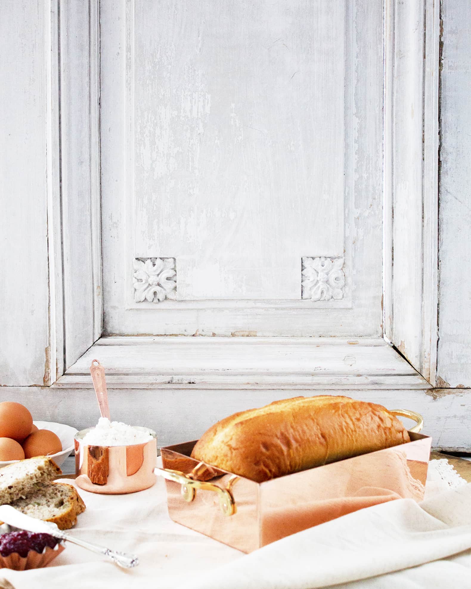 Vintage top bread pans