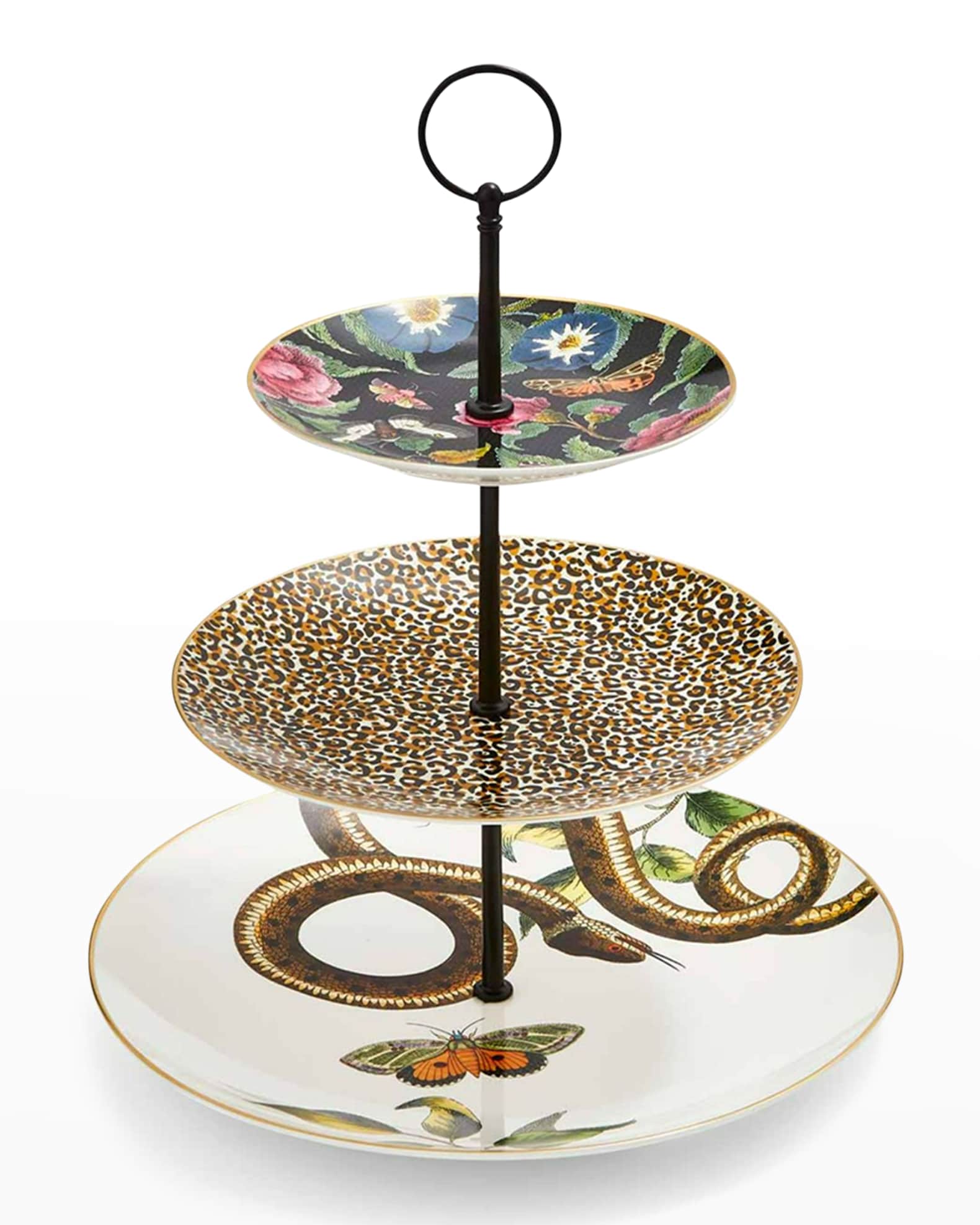 Spode Creatures of Curiosity 3-Tier Cake Stand | Horchow
