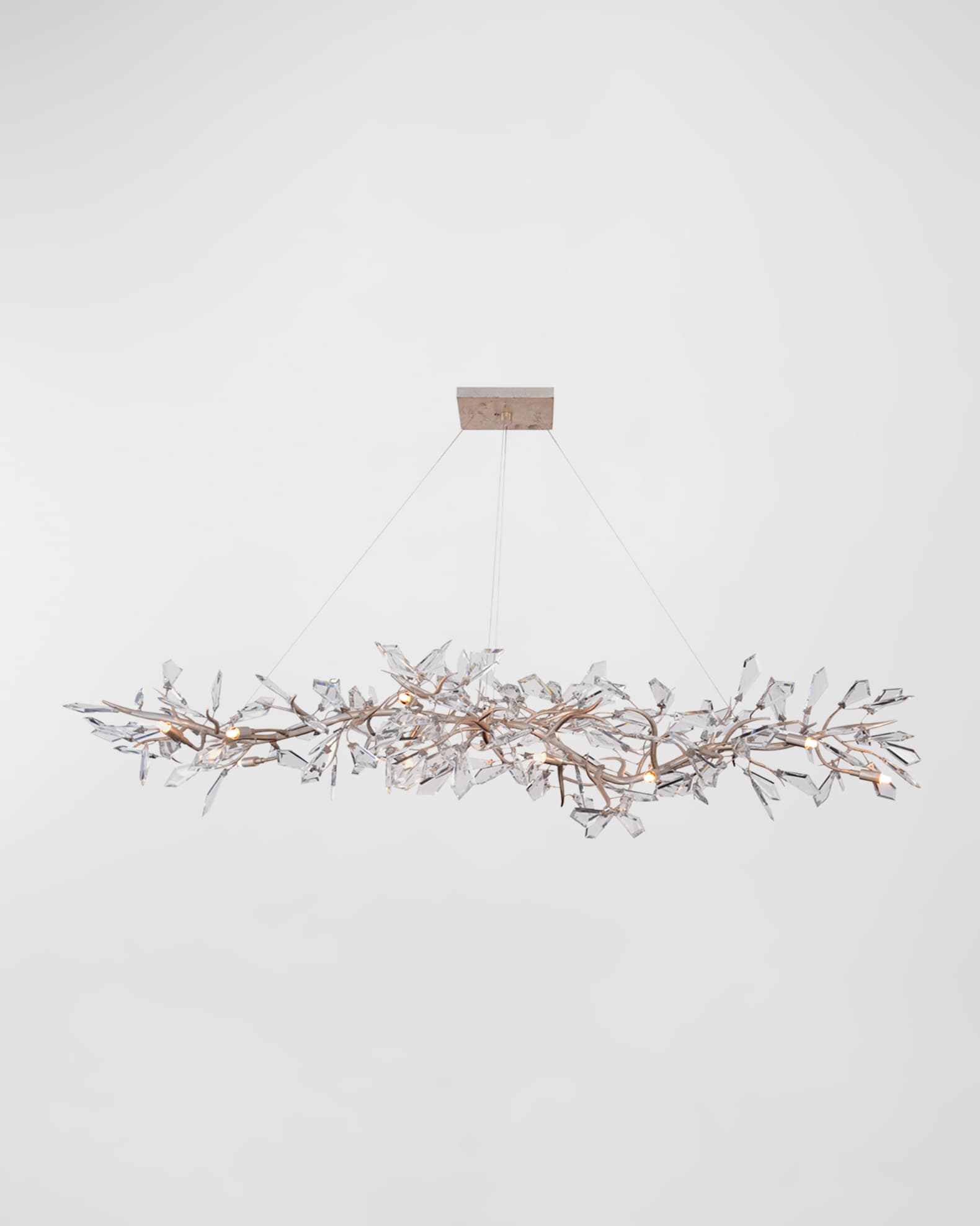 Oblong chandelier lighting store