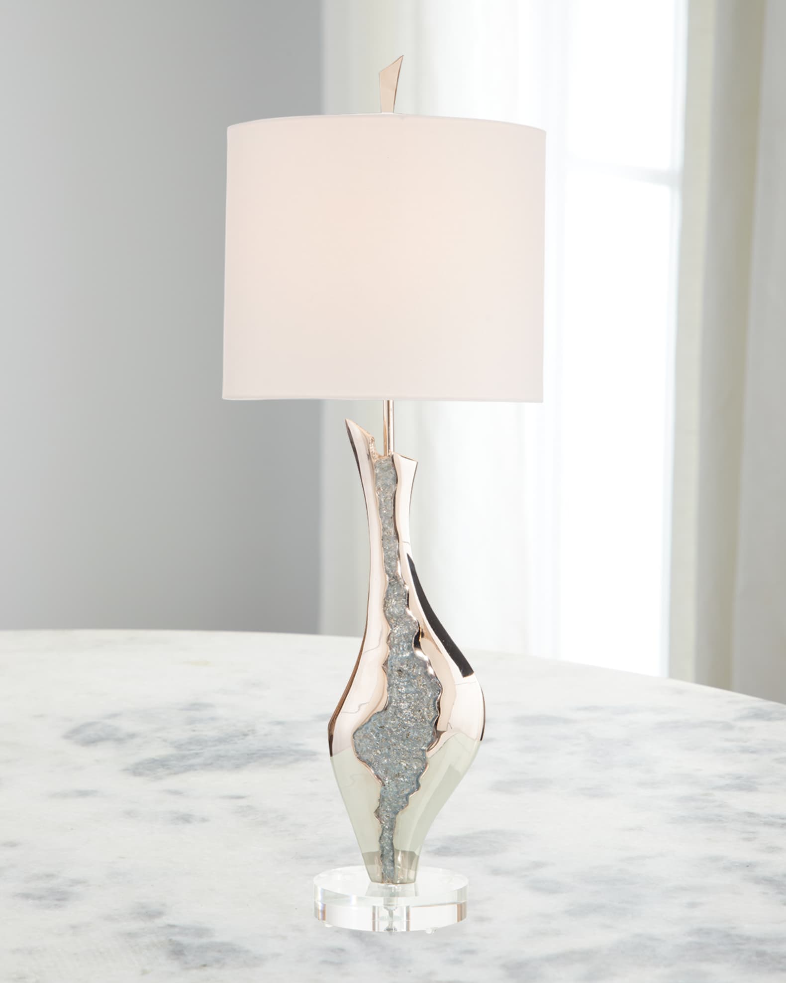 Geode lamp base online