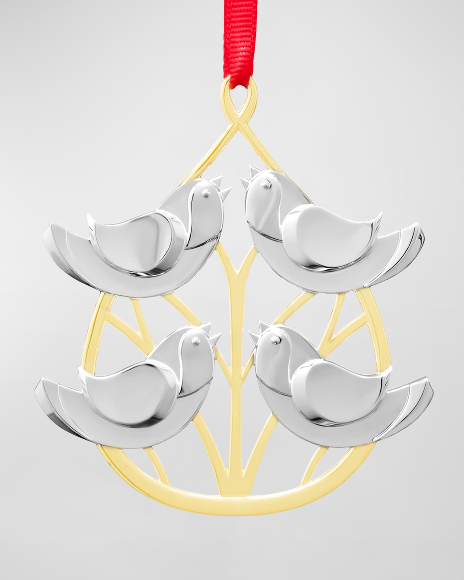 Nambe Twelve Days Of Christmas Four Calling Birds Ornament Horchow