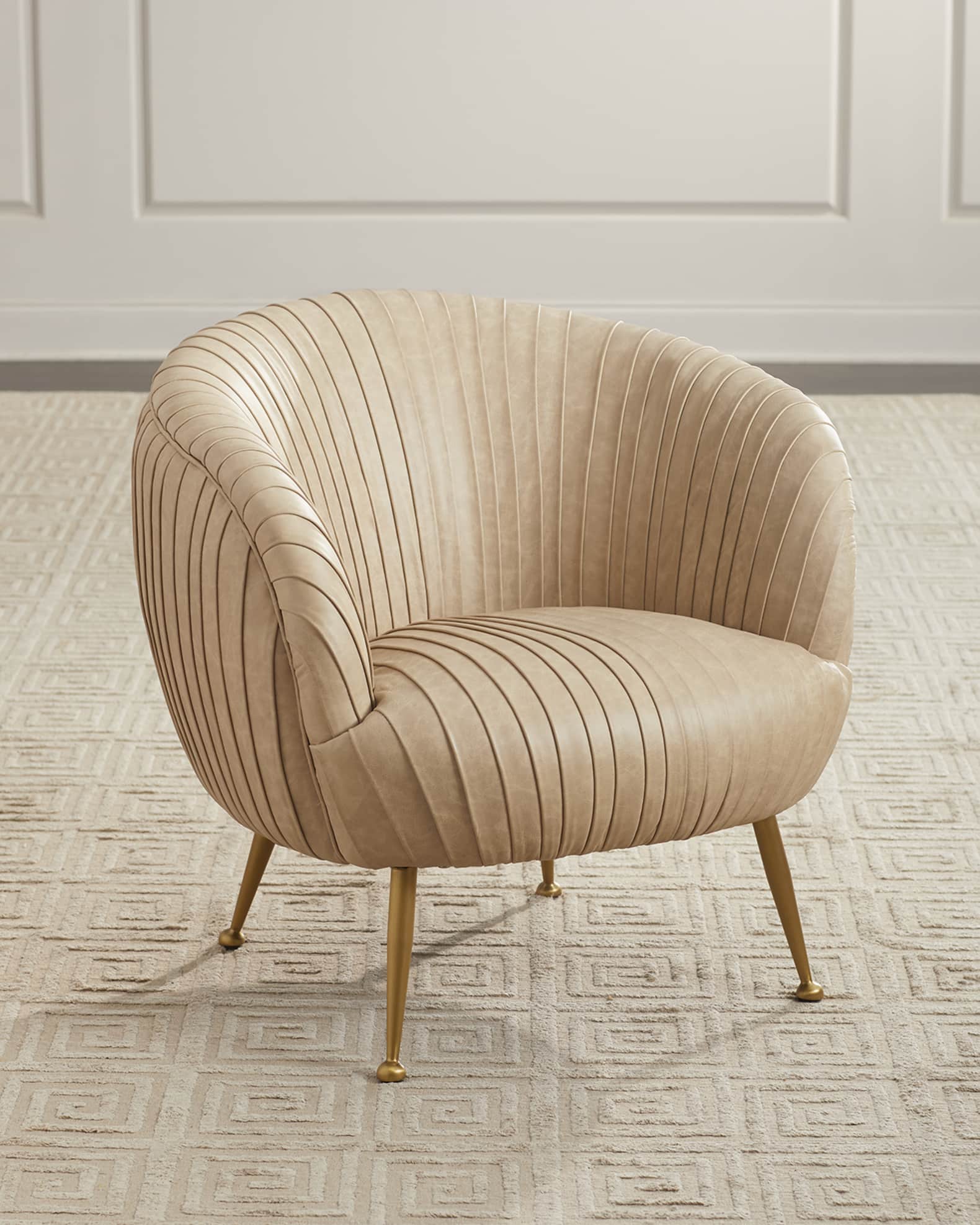 Regina Andrew Beretta Leather Chair Horchow