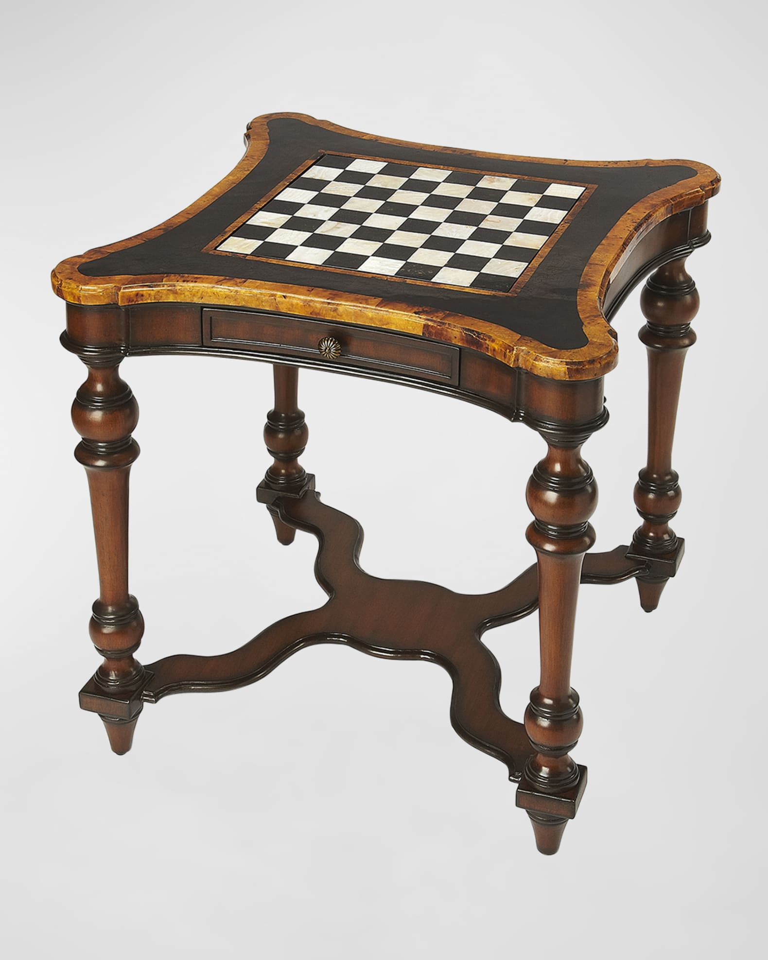 Butler Specialty Co Edmund Stone Game Table Horchow