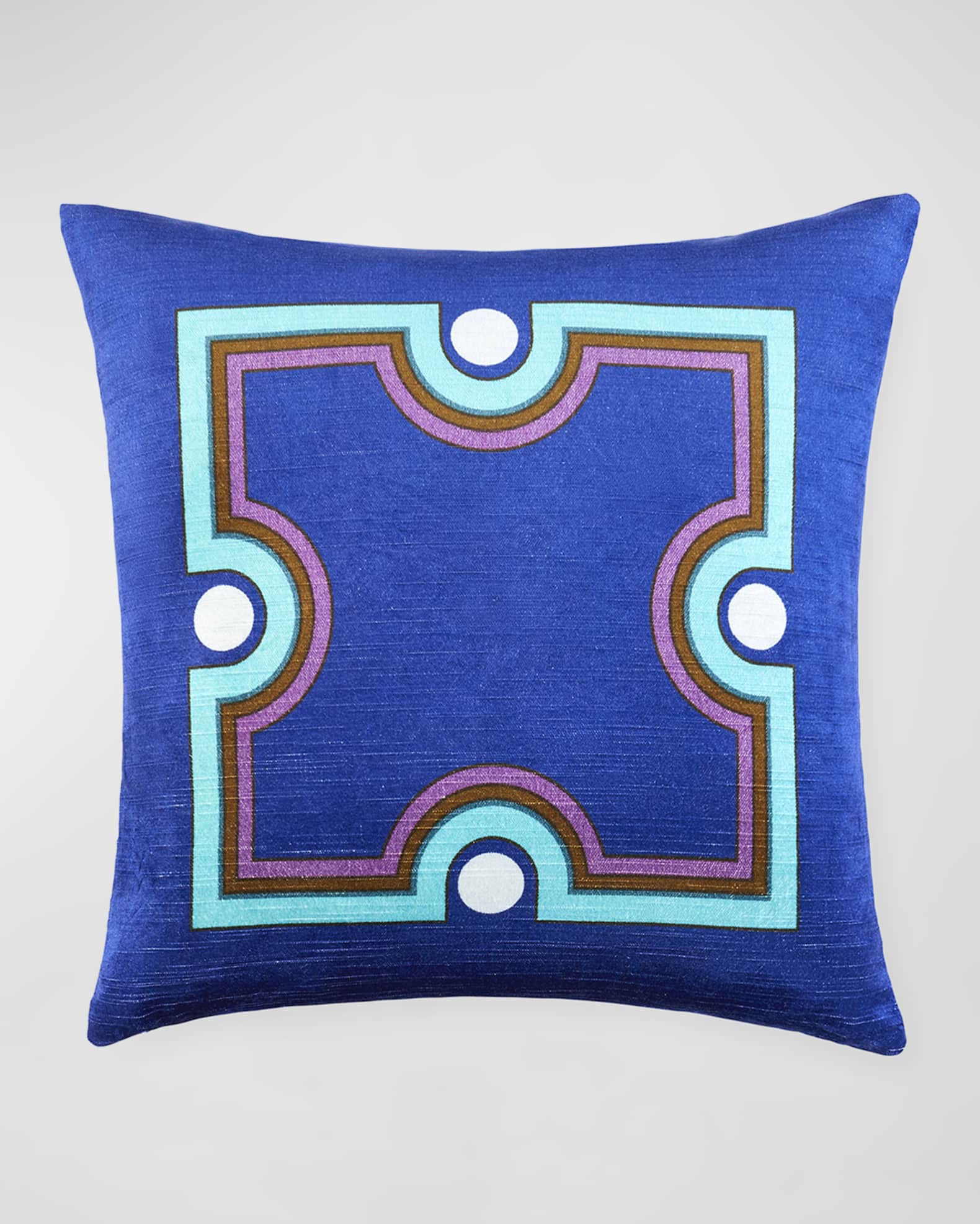Jonathan Adler Madrid Moulding Square Pillow, 16"Sq. Horchow