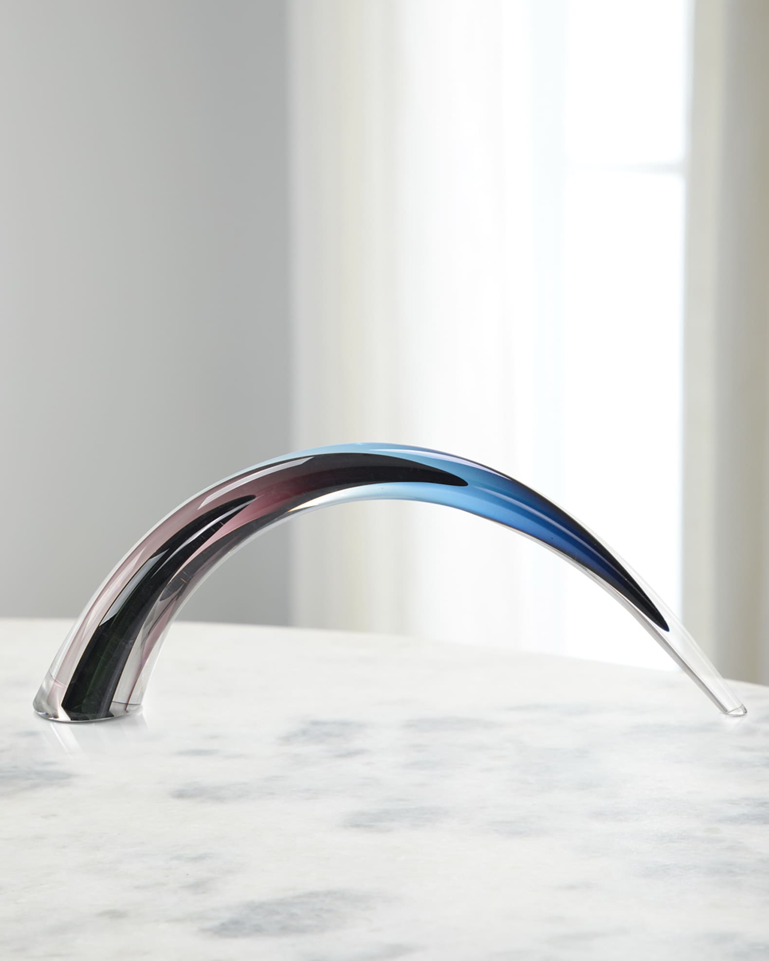 John-Richard Collection Handblown Multicolor Sculpture