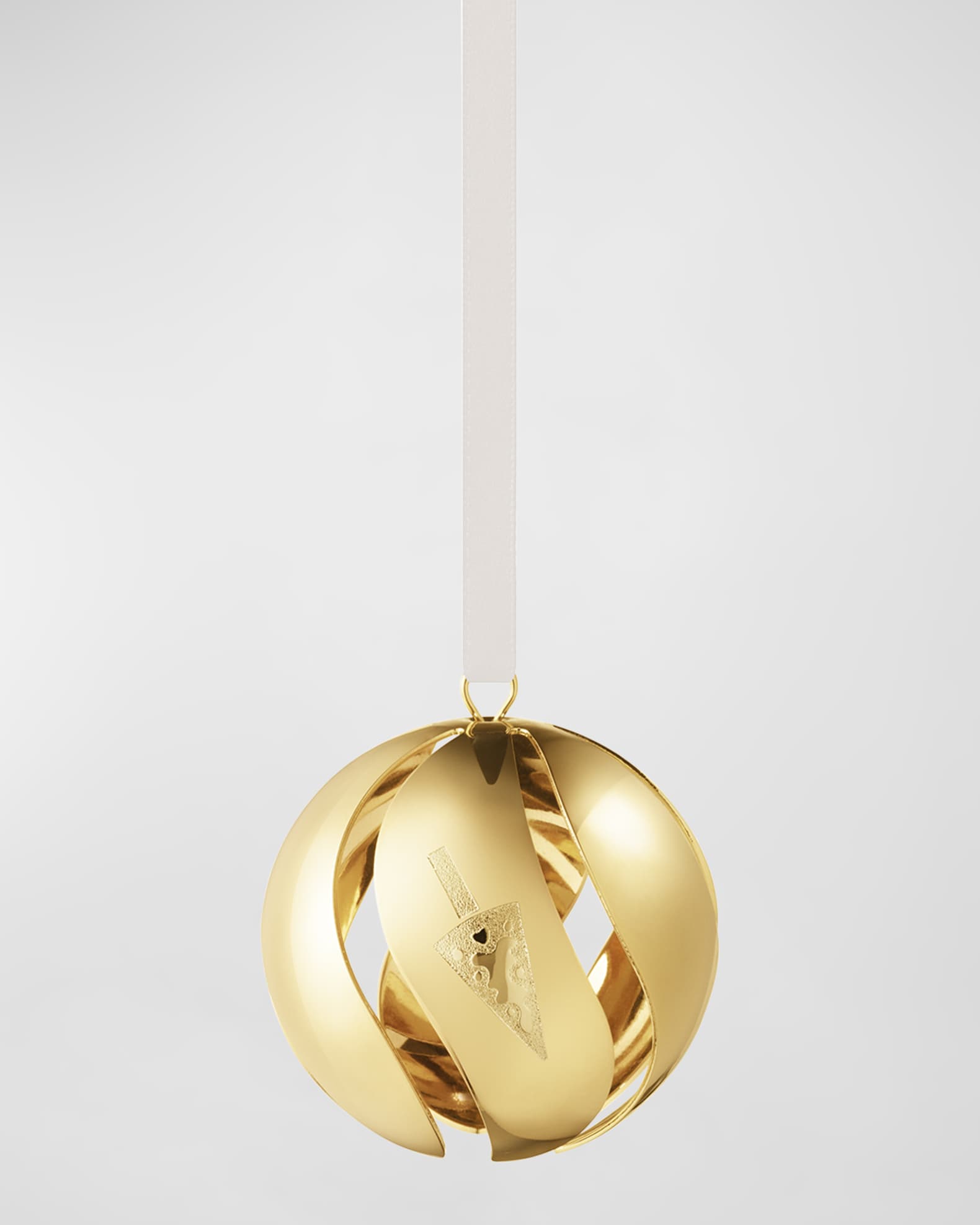 Jensen Gold Ball Christmas Ornament Horchow