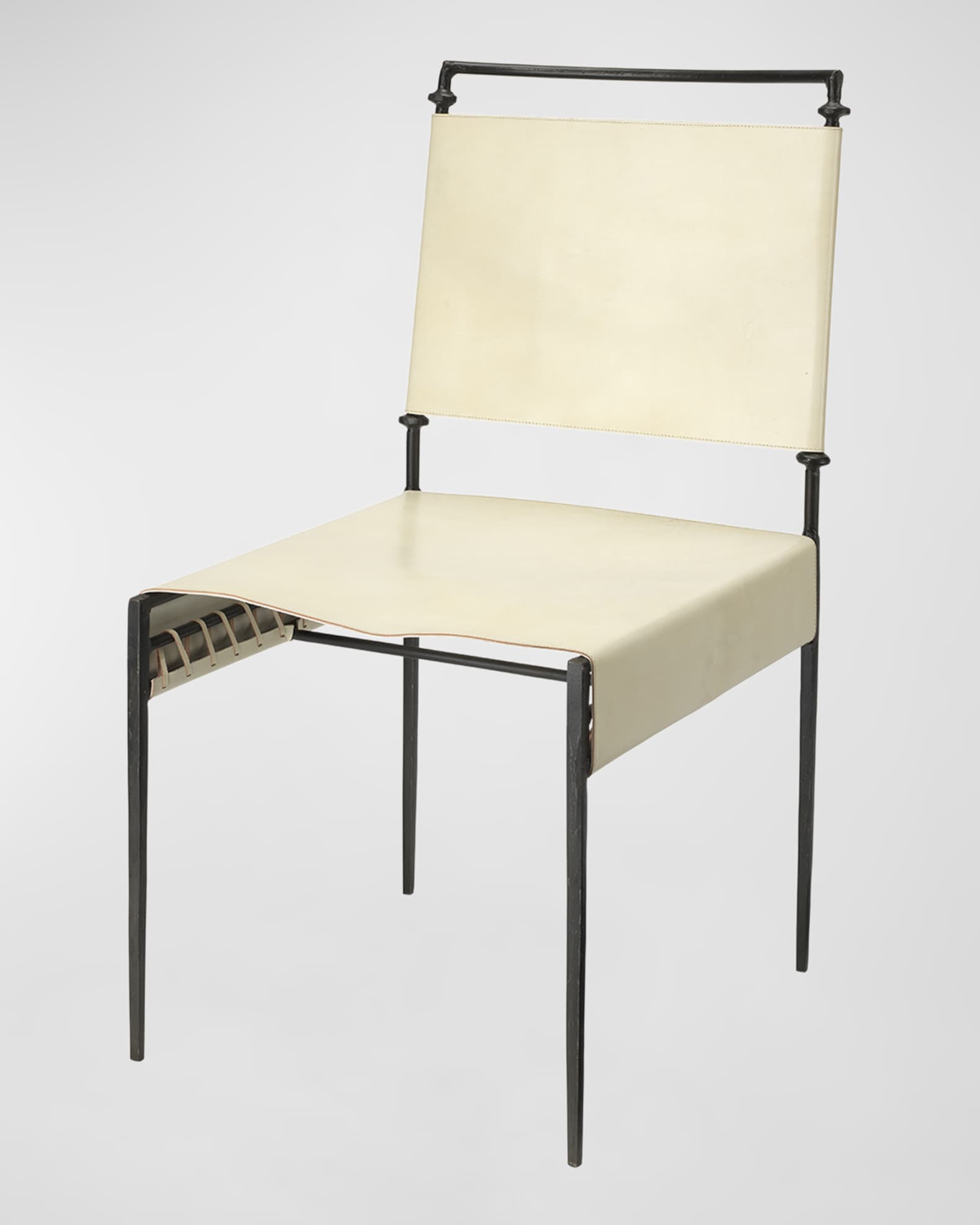 Jamie Young Sweetwater Leather Dining Chair 