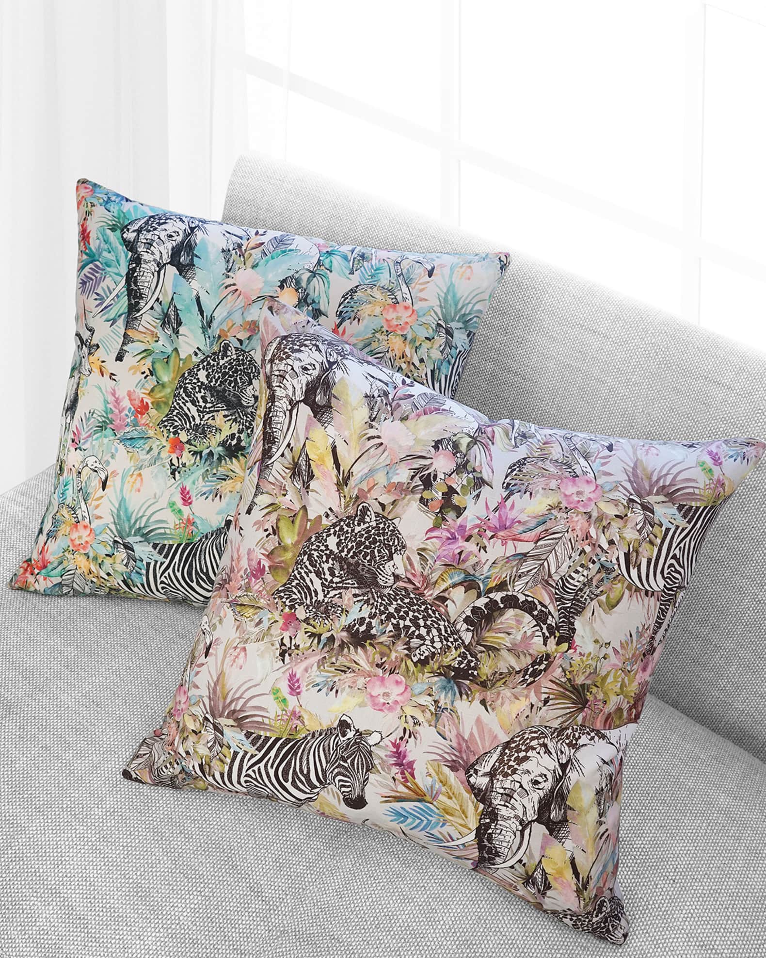 D.V. KAP Home Jurassica Throw Pillow, 24" x 24" Horchow