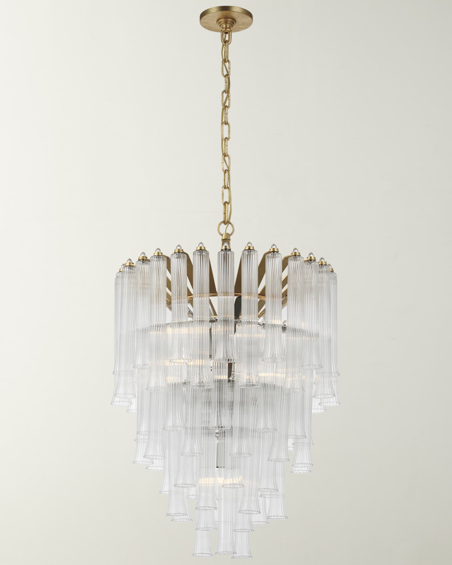 Visual Comfort Signature Lorelei Small Waterfall Chandelier By Julie