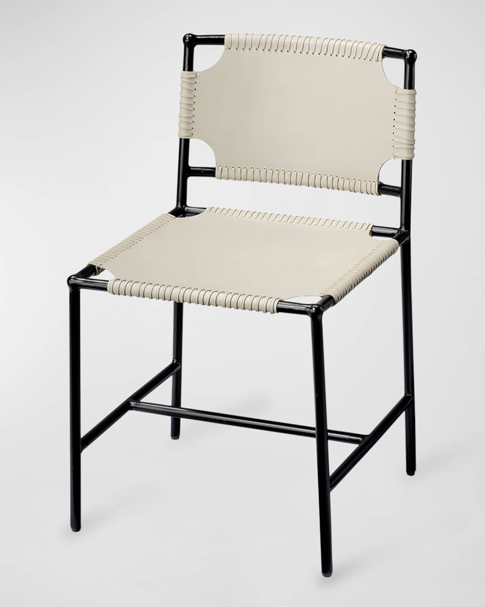 Jamie Young Asher Leather Dining Chair
