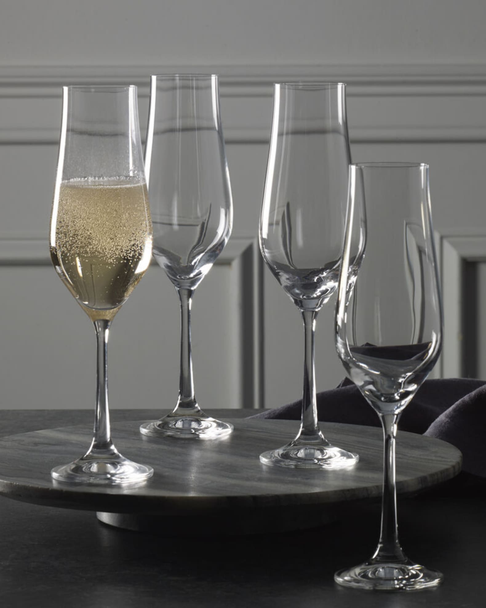 Set of 8 champagne flutes cheap