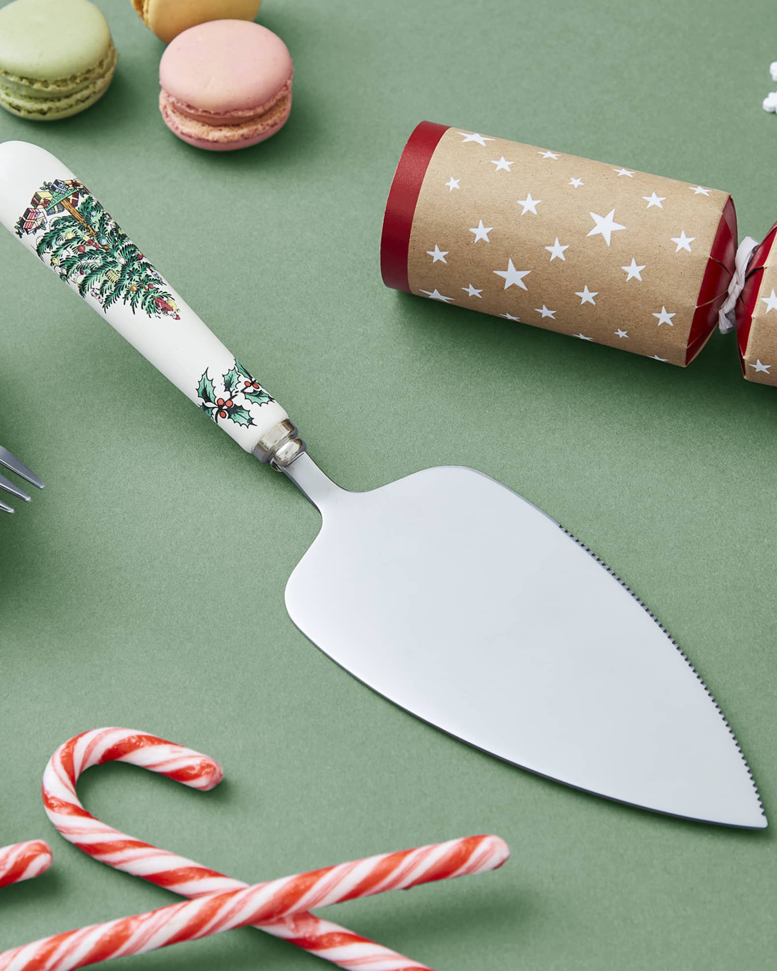 Spode Christmas Tree Cake Slice
