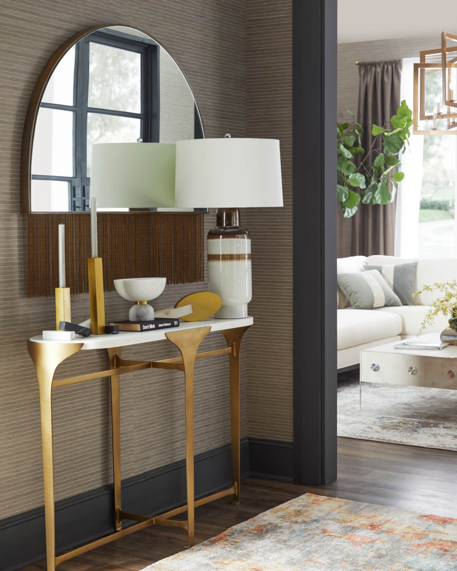 Arteriors Janine Console Table | Horchow Arteriors Janine Console Table | Horchow