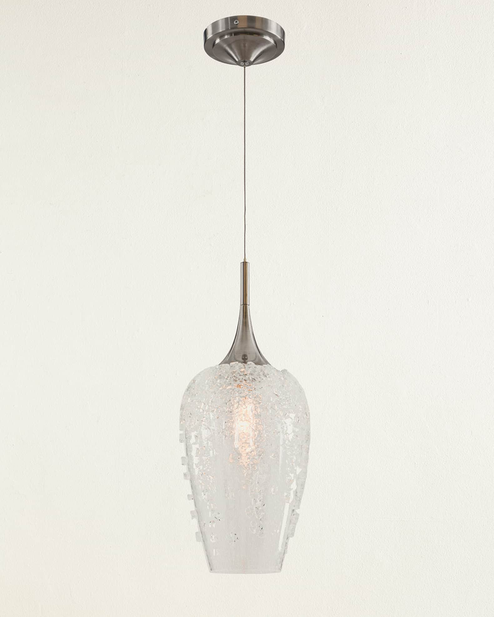John-Richard Collection Aureo Glass Pendant Light 