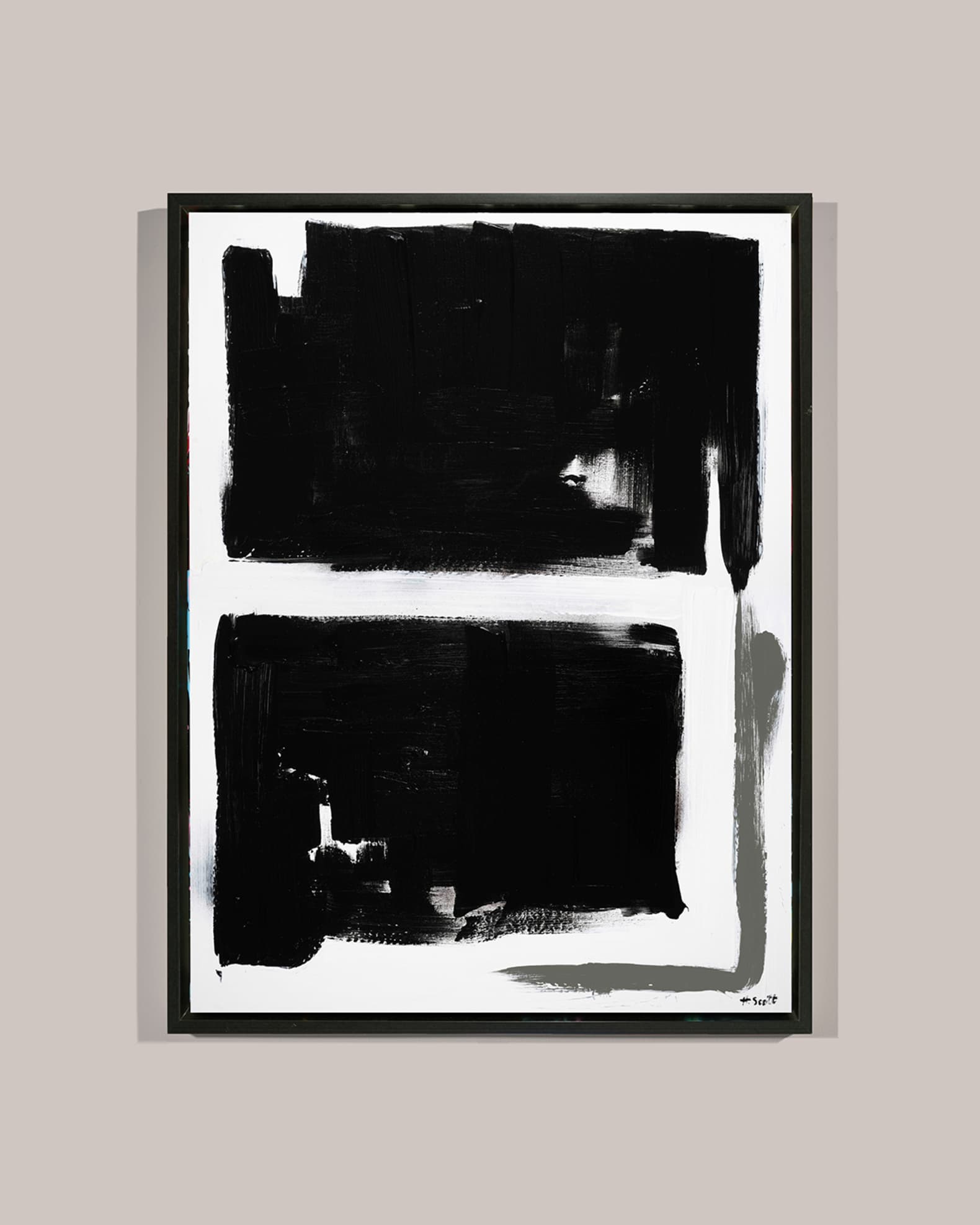 RFA Fine Art Black & White Abstract Giclee Wall Art Horchow