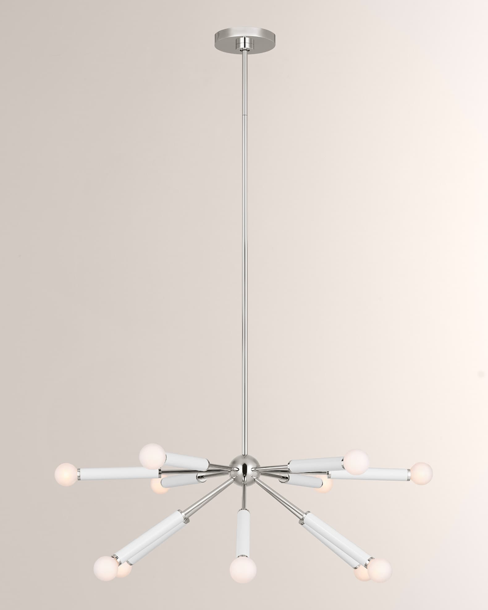 Visual Comfort Studio Monroe Floor Lamp in Burnished Brass And