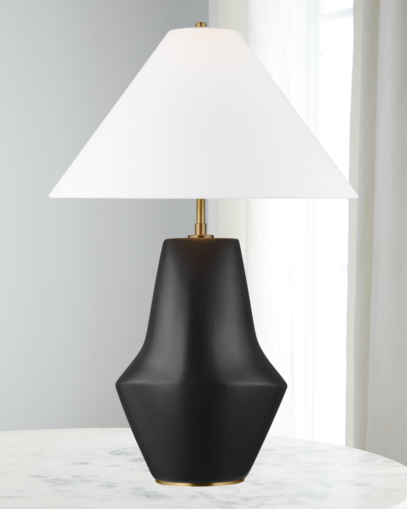 Archaïsch Weiland aangenaam Visual Comfort Studio Contour Short Table Lamp By Kelly Wearstler | Horchow