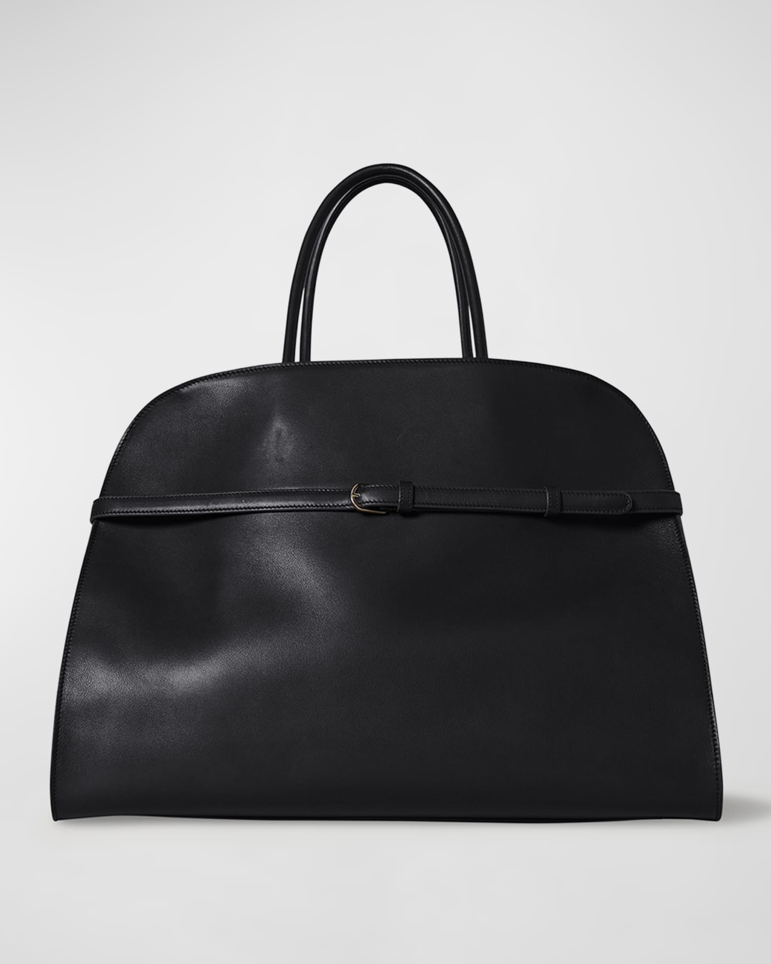 THE ROW Margaux 15 Saddle Top-Handle Bag | Horchow