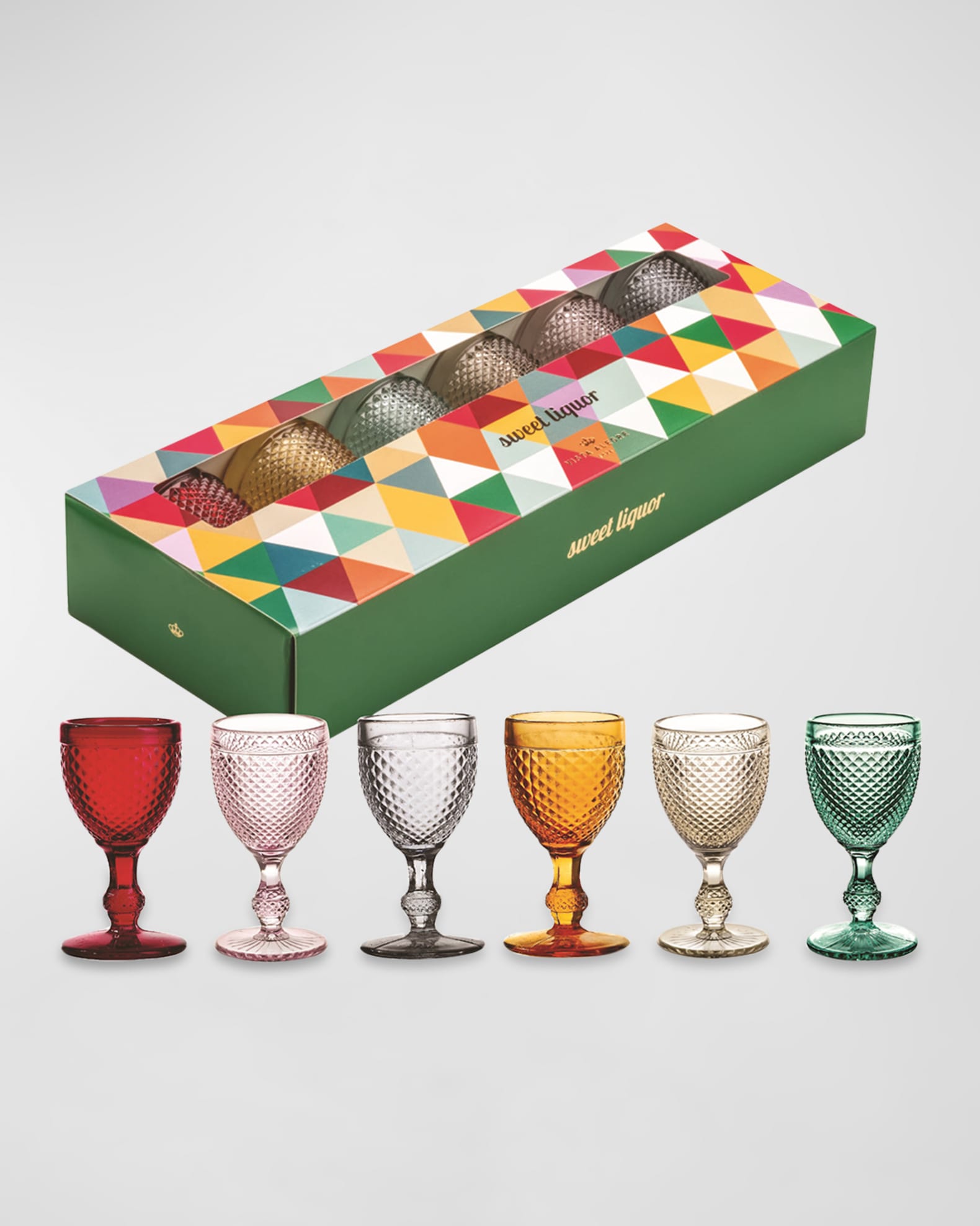 Neiman Marcus by Vista Alegre Assorted Cordial Glasses, Set of 6