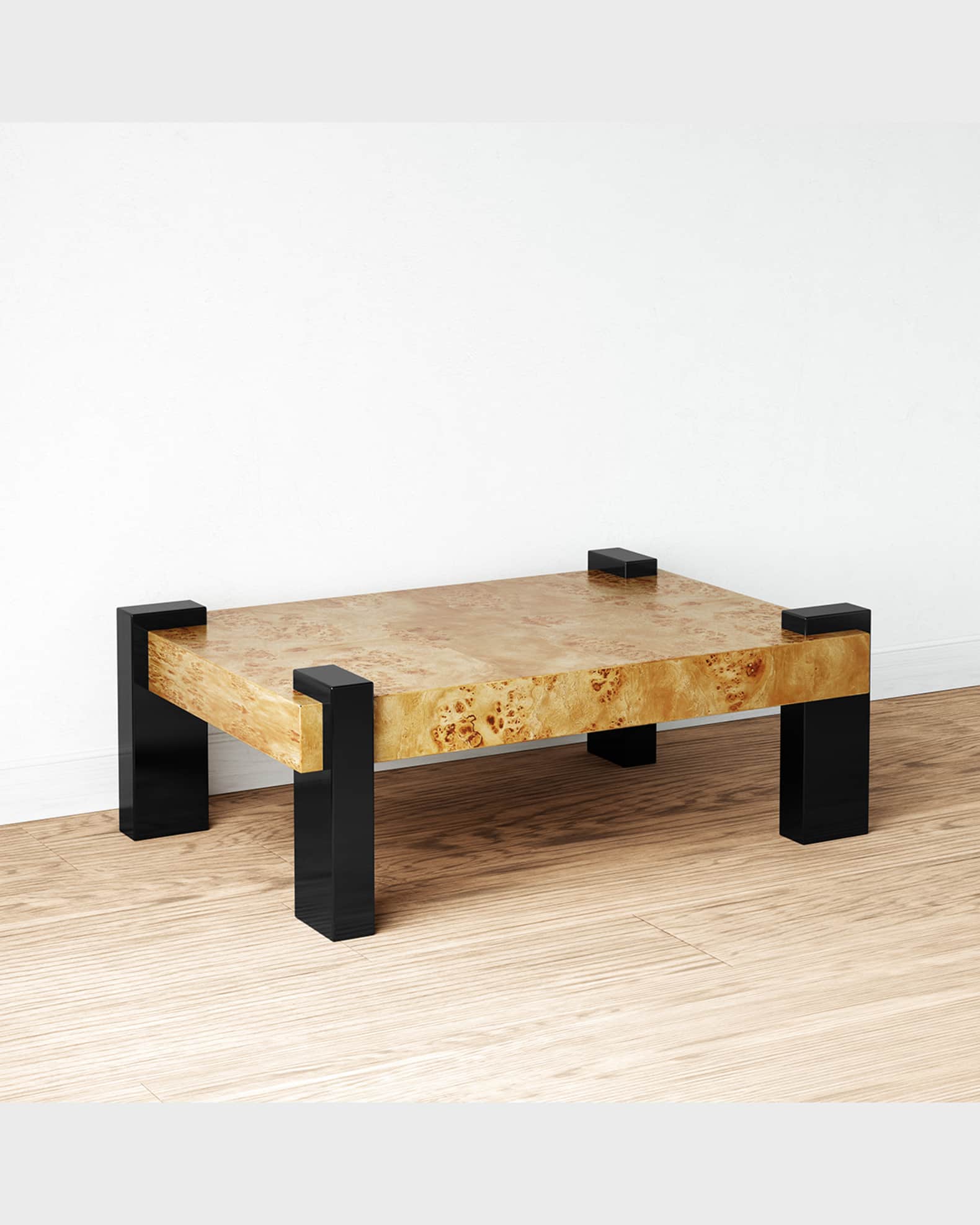Marla Burlwood Coffee Table Horchow