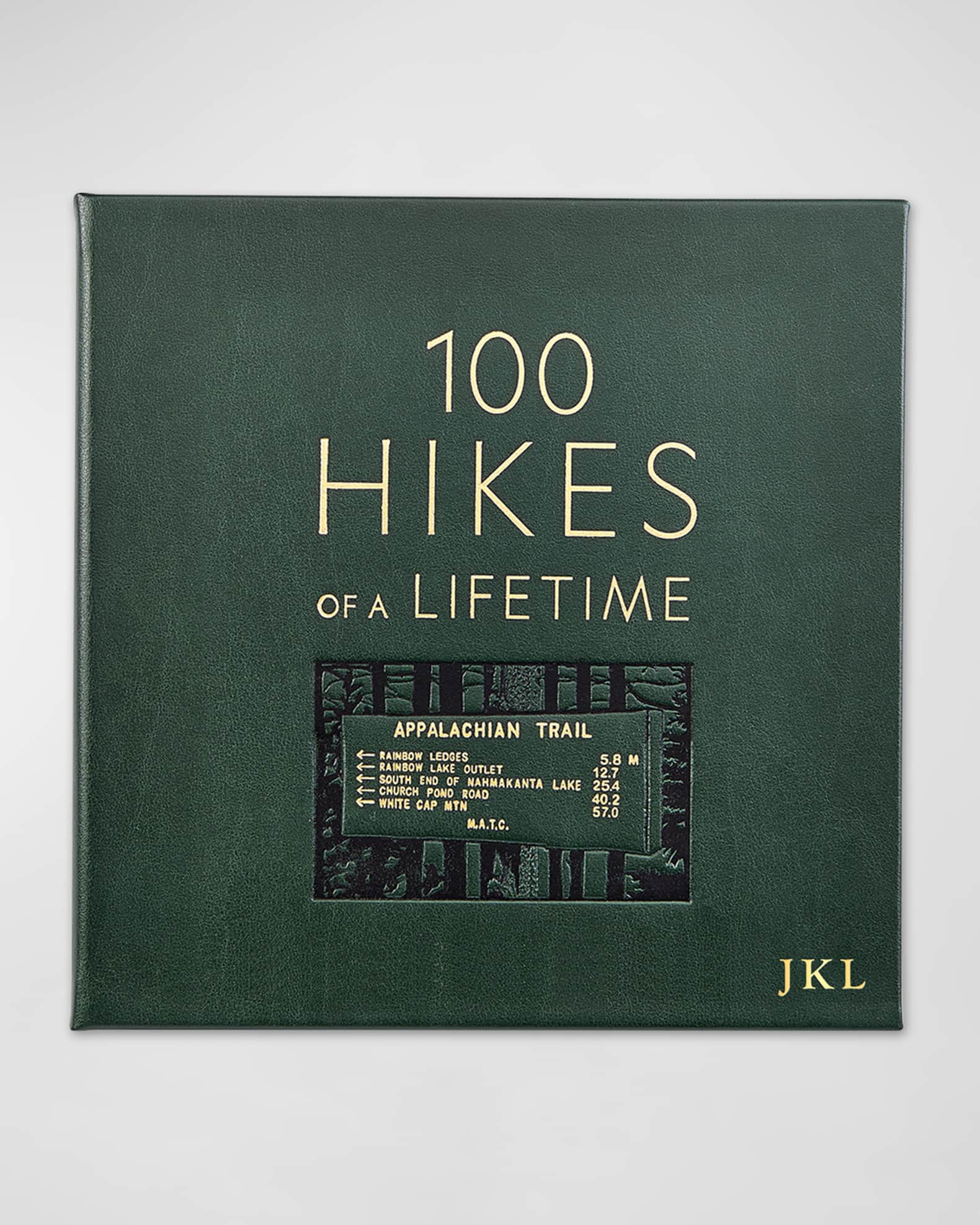 Graphic Image "100 Hikes Of A Lifetime" Book - Personalized | Horchow