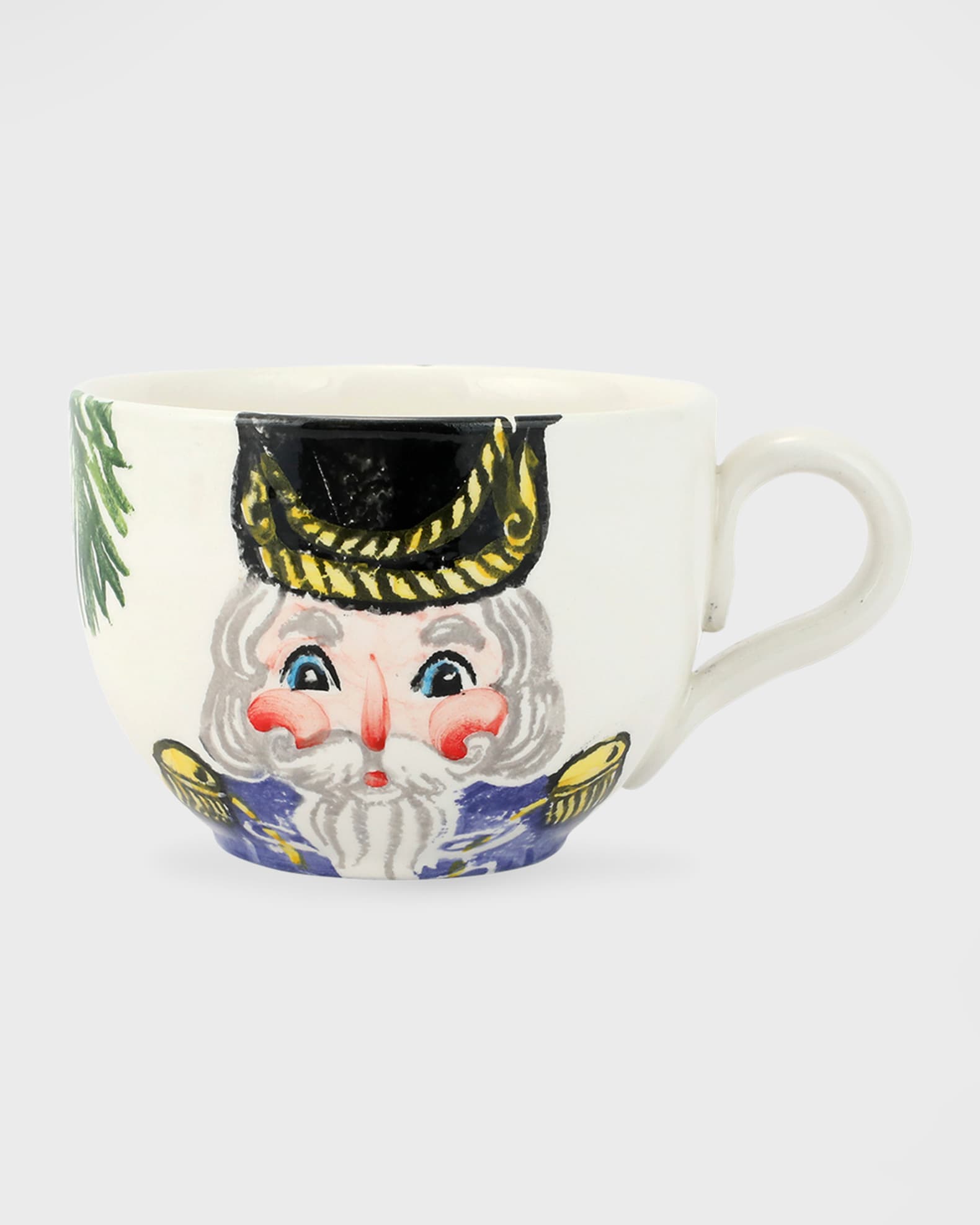 Vietri Christmas Nutcracker Jumbo Cup Horchow