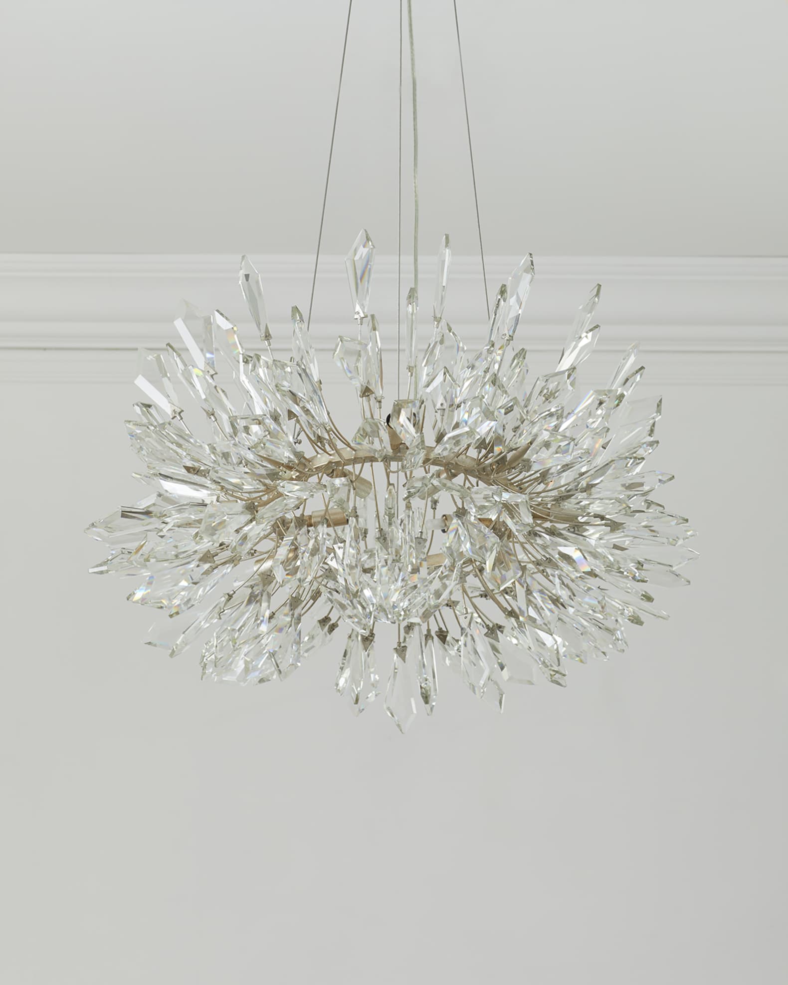 John Richard Collection Kotta Thirteen Light Cut Crystal Pendant