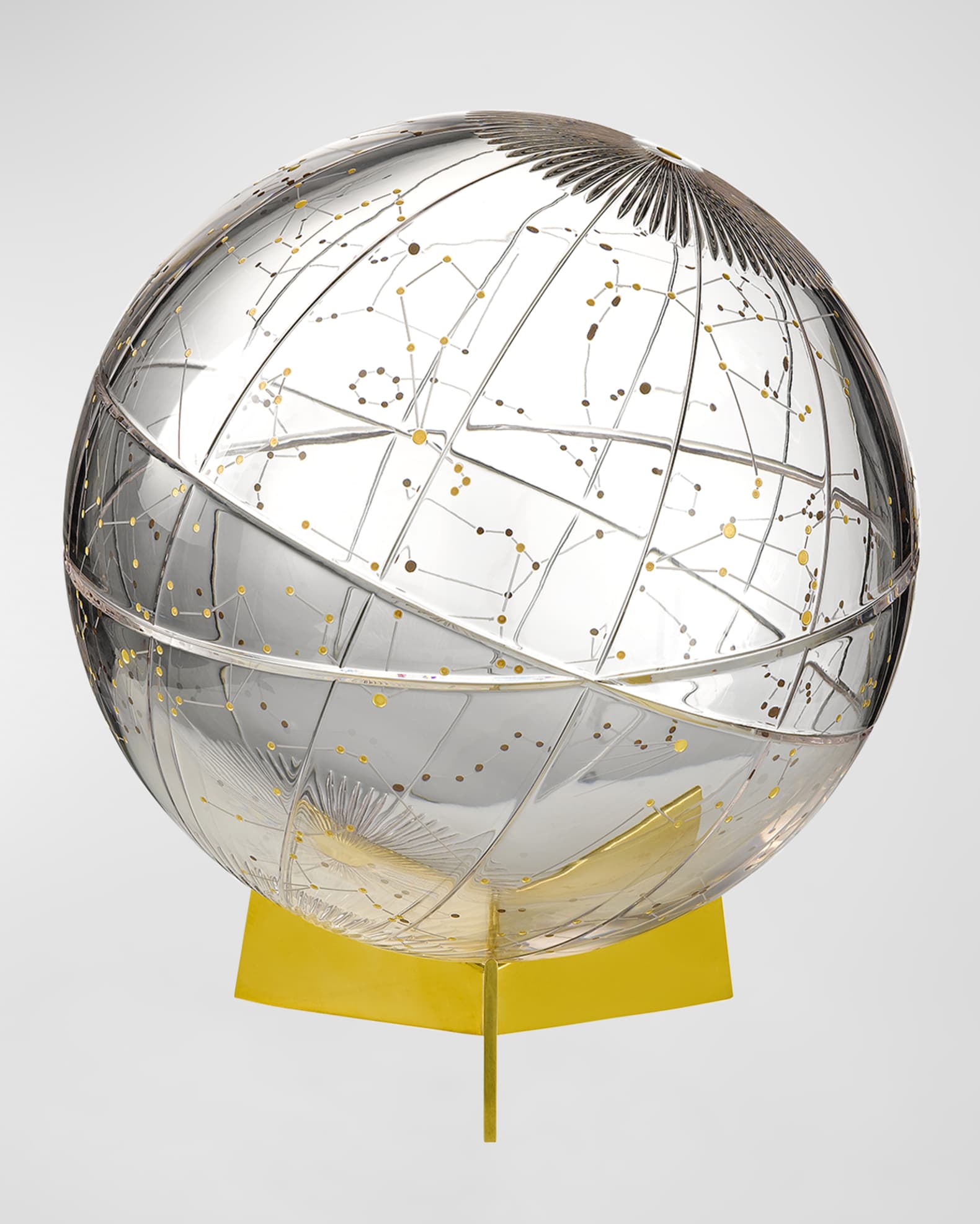 Waterford Crystal Celestial Crystal Globe 13.9