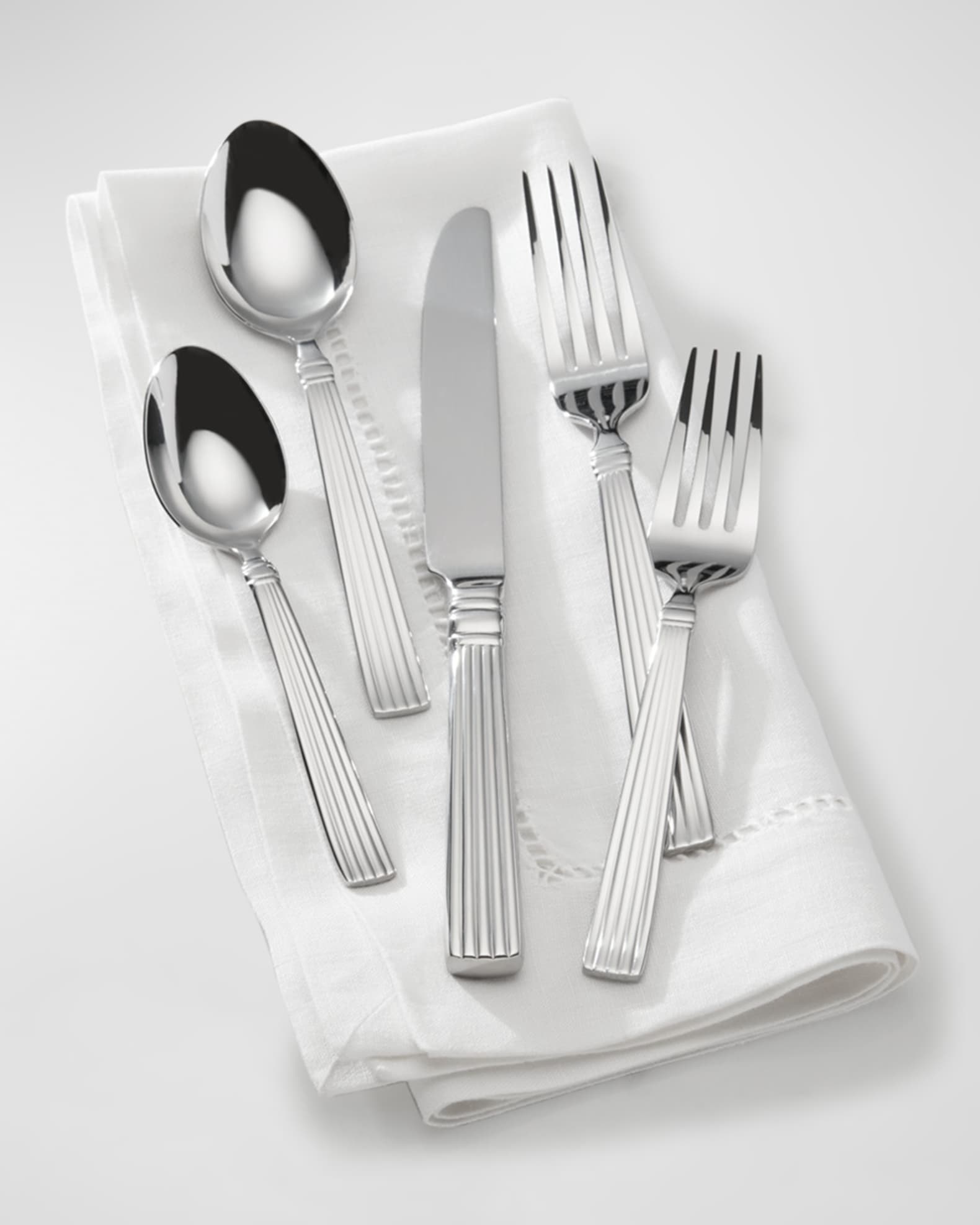 Reed & Barton Crescendo II Flatware 65Piece Set Horchow