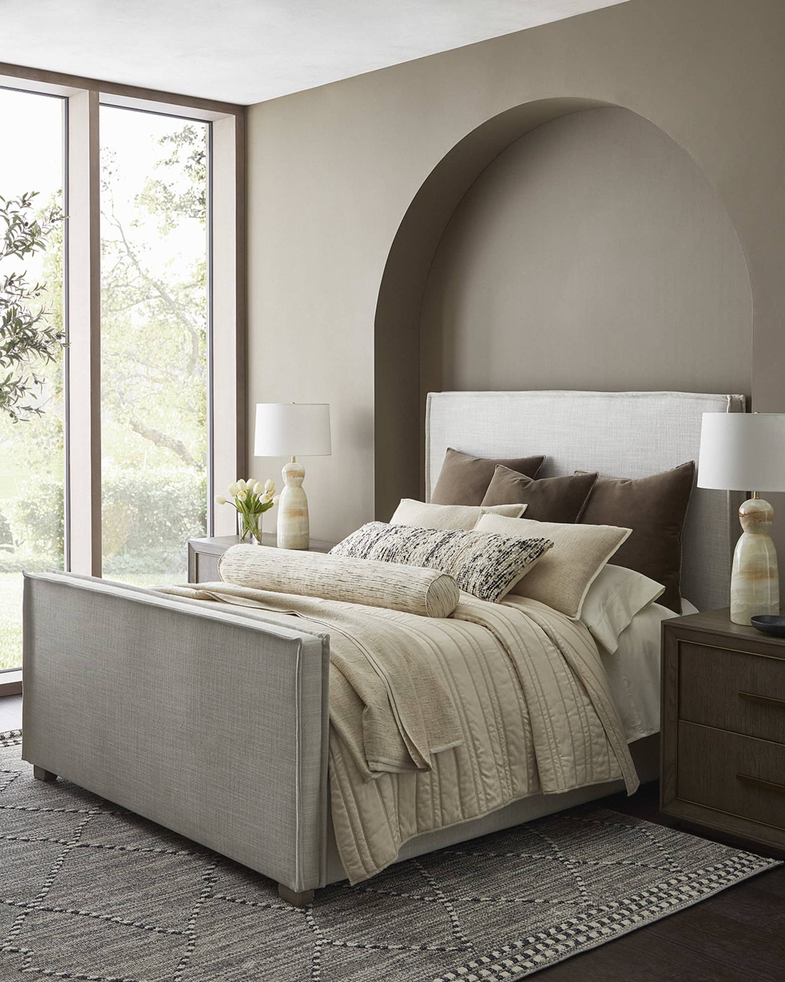 Bernhardt sawyer upholstered bed discount