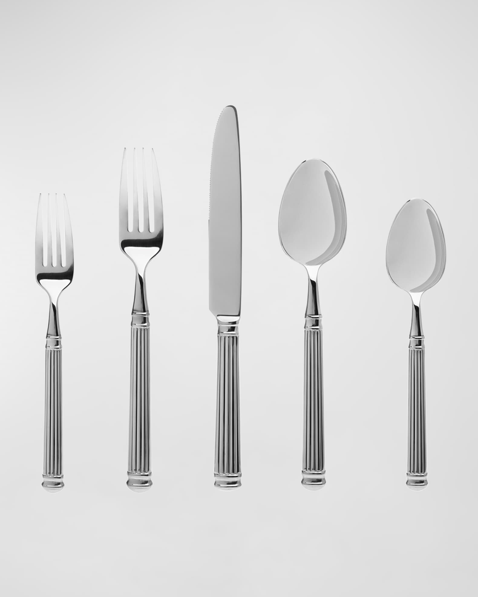 Ricci Silversmith Colonnade Mirror 20 Piece Flatware Set Horchow