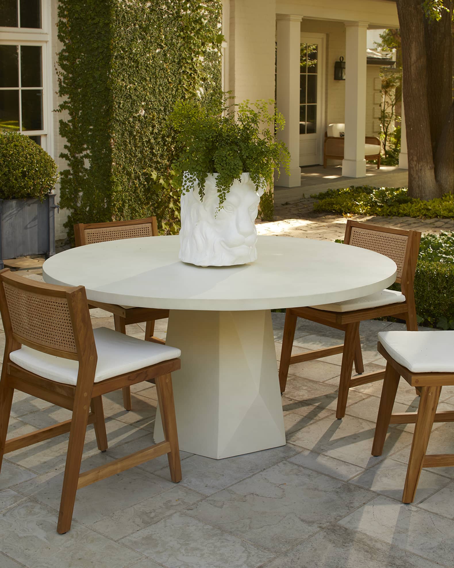 Four Hands Bowman Outdoor Dining Table Horchow