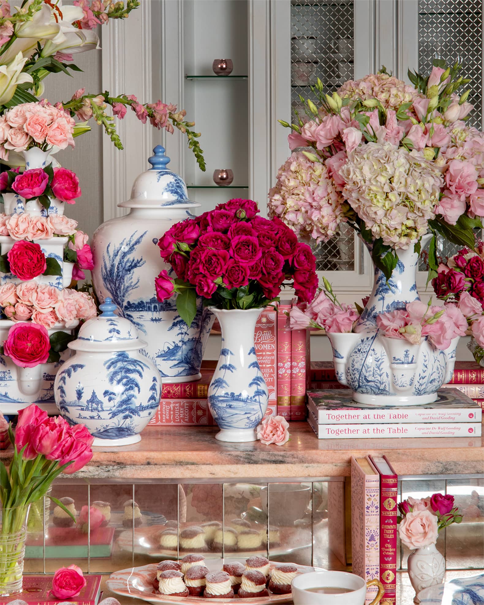 Country Estate Delft Blue Teapot Main House - By Juliska