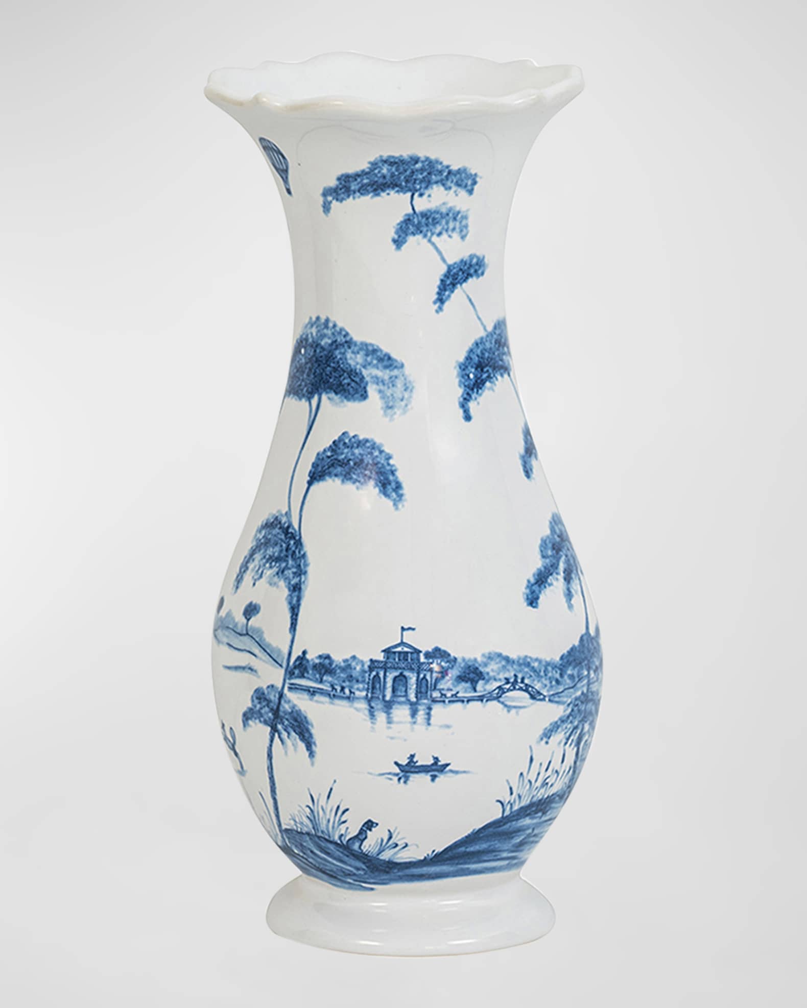 Juliska Country Estate 9" Vase Delft Blue Horchow