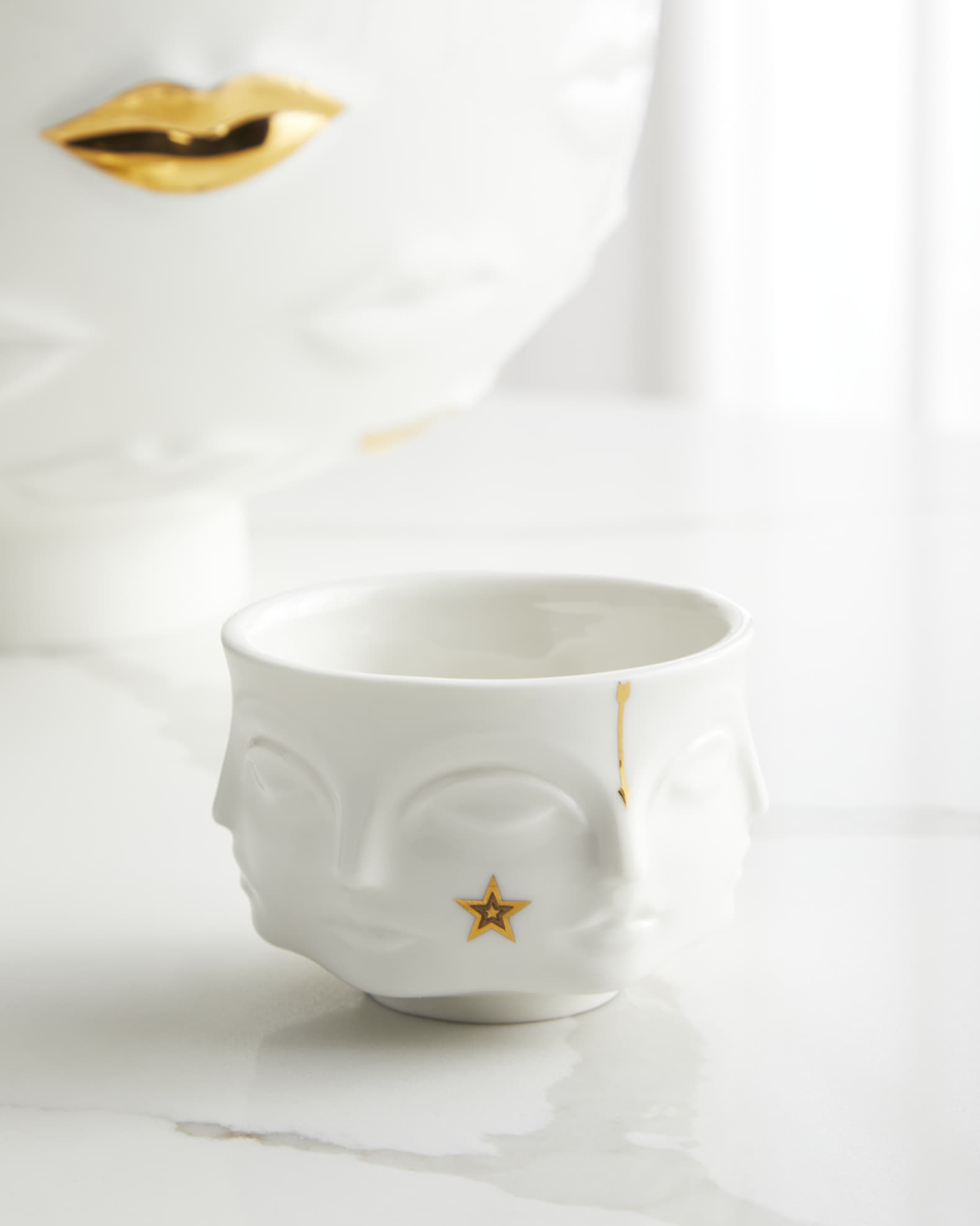 Jonathan Adler Gilded Muse Votive Holder 