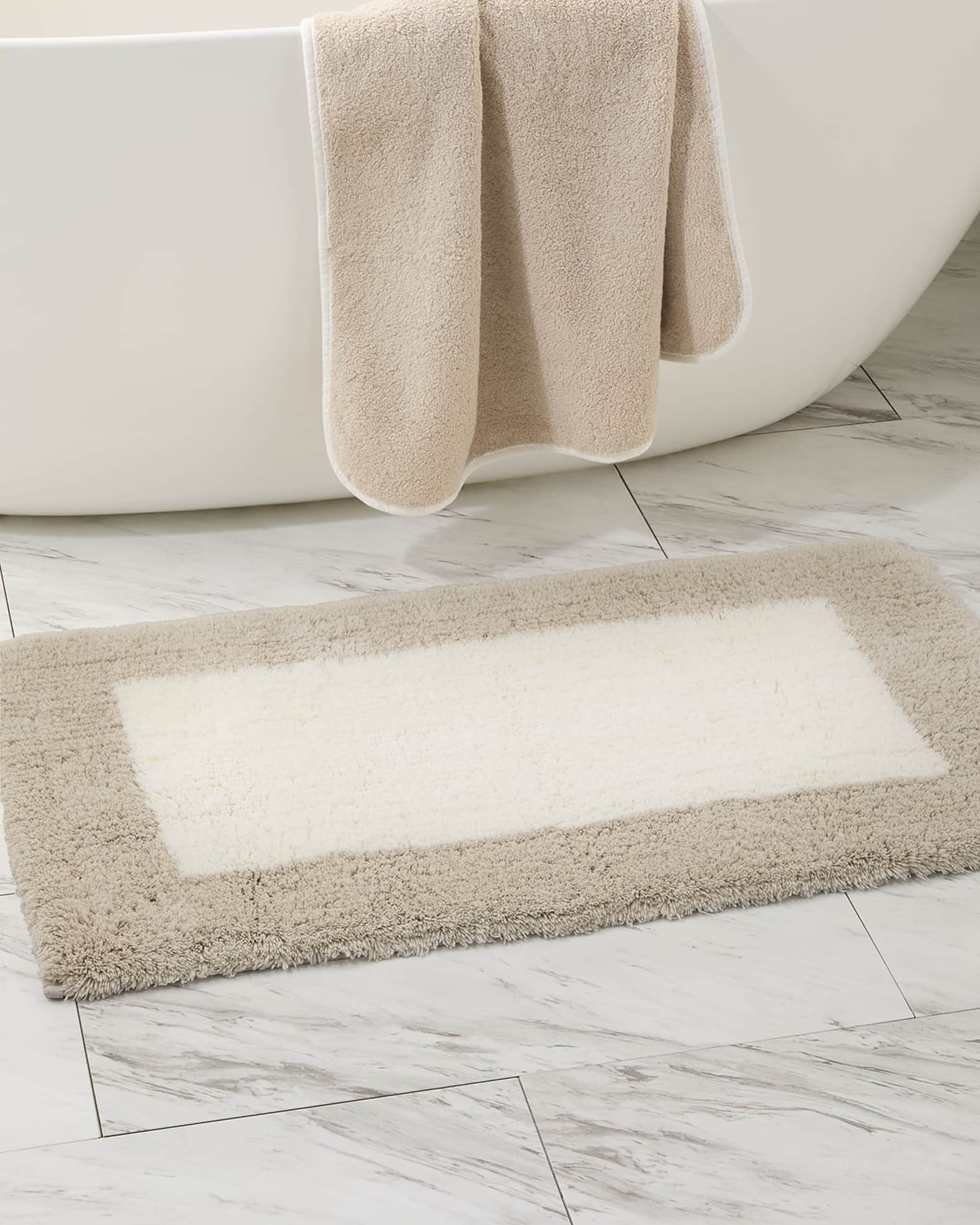 Graccioza Bicolor Bath Rug 39