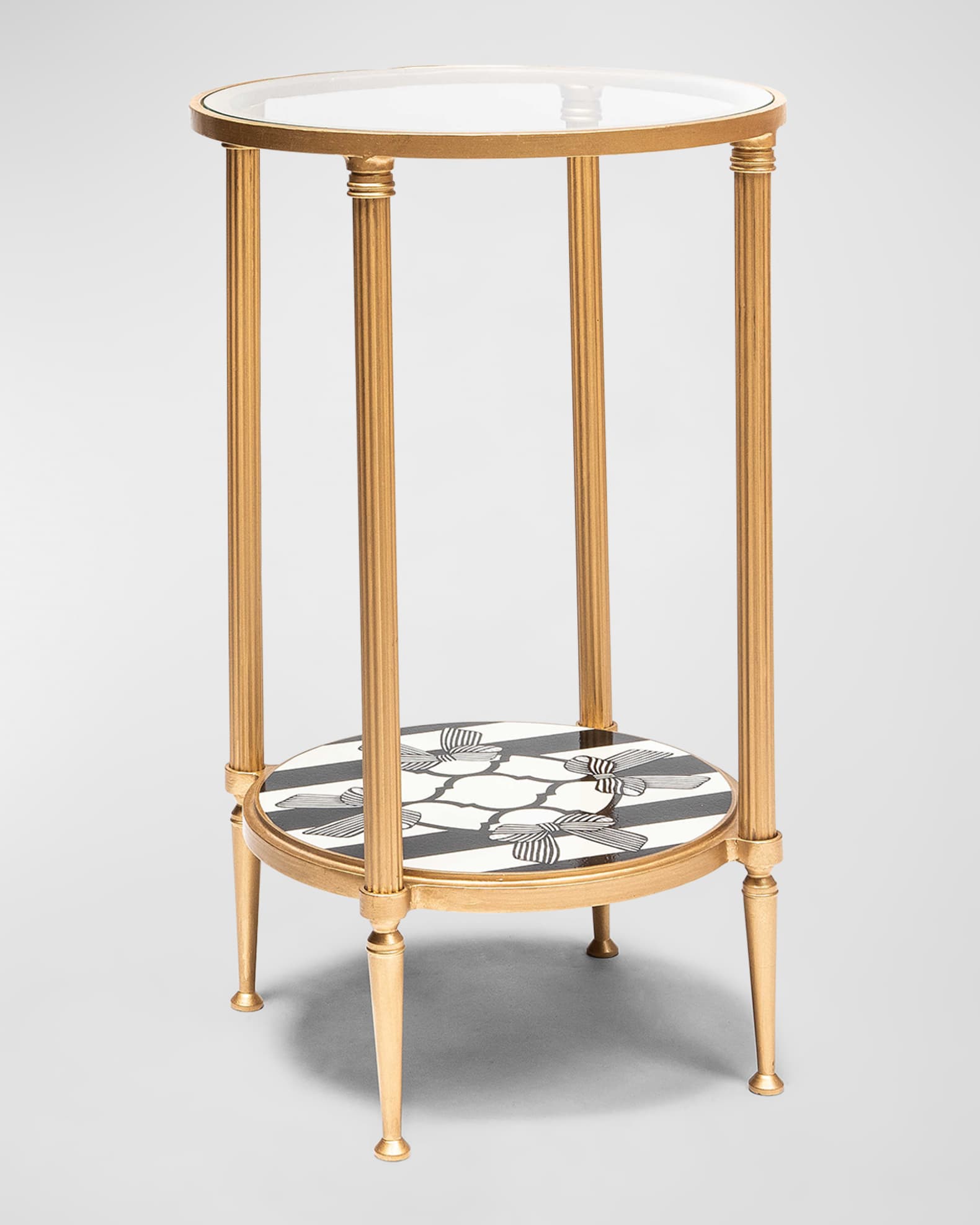 MacKenzie-Childs Pretty As A Bow Accent Table | Horchow