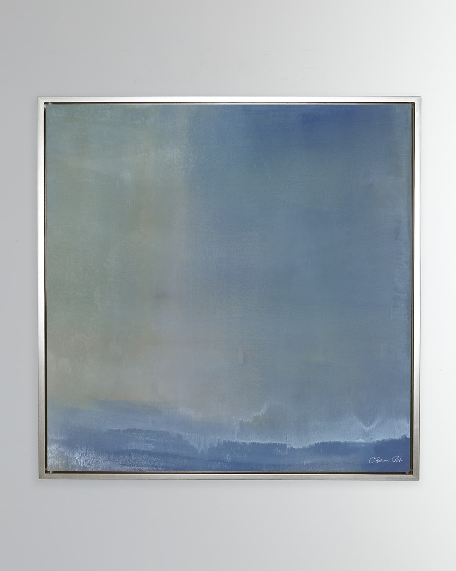 Benson-Cobb Studios "Blue Wash" Hand-Embellished Giclee on Canvas Wall Art by Carol-Benson Cobb