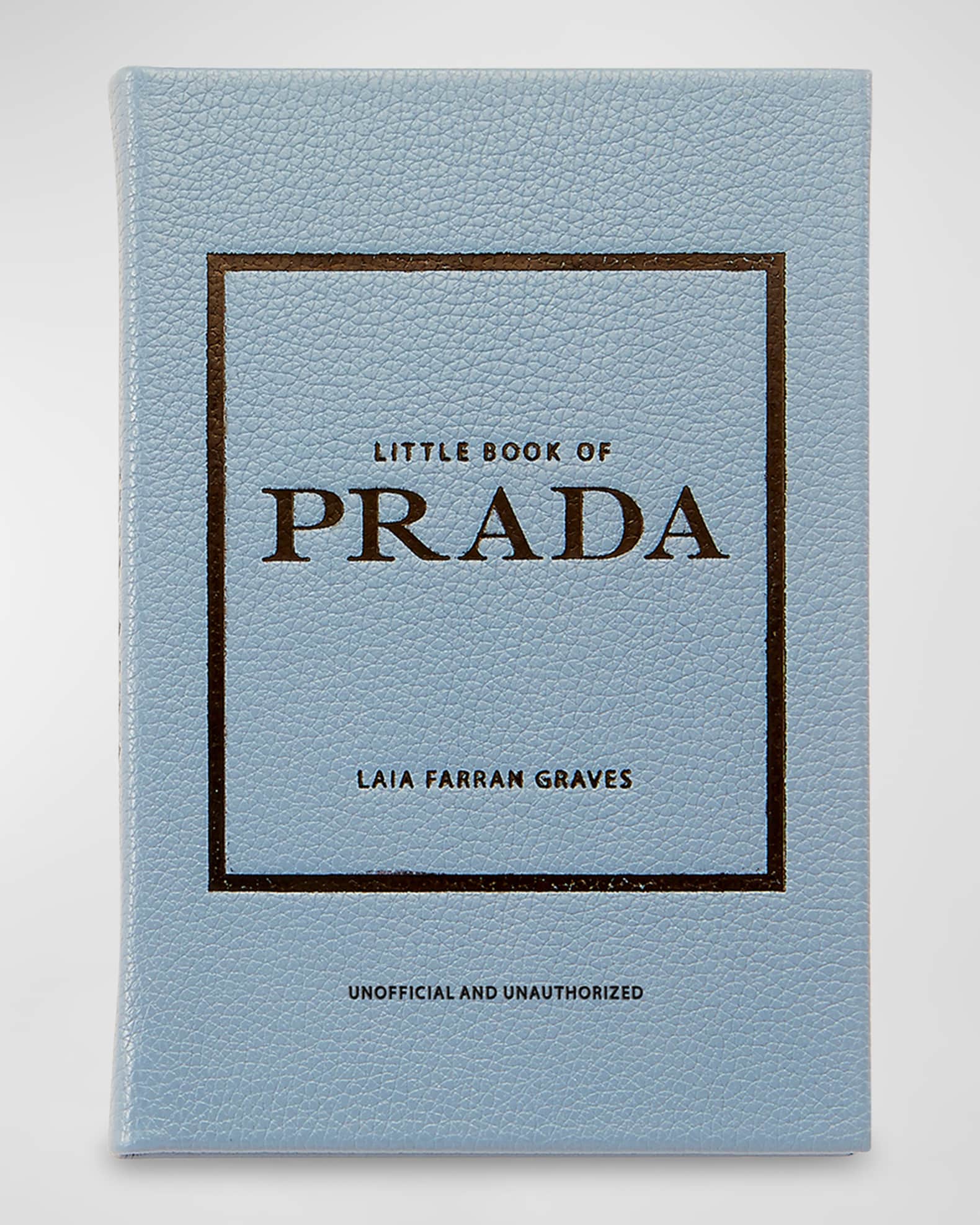 Graphic Image "Little Book of Prada" Leather Bound Book | Horchow