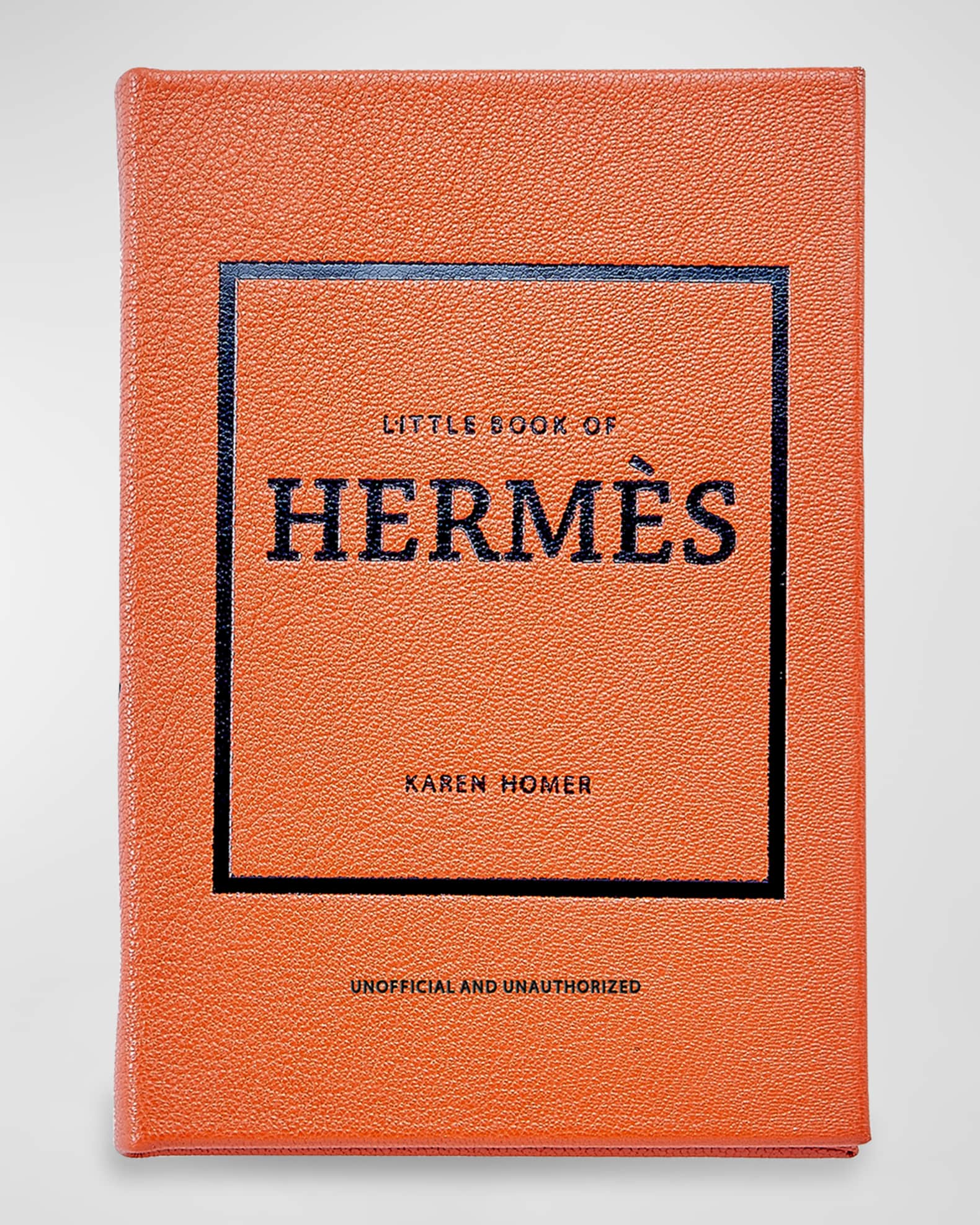 Little Book of Hermès  Orange Goatskin Leather
