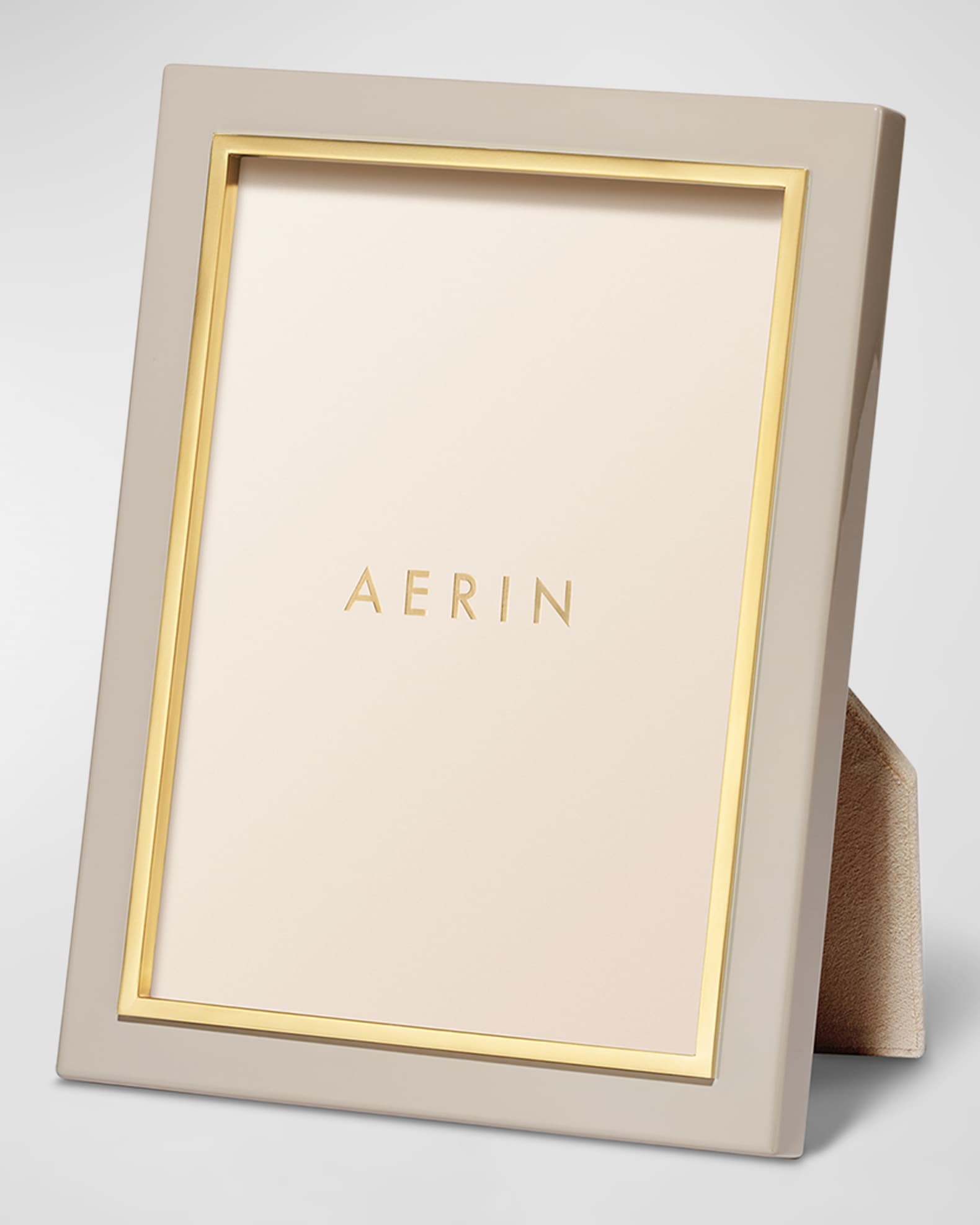AERIN Varda Lacquer Photo Frame, French Blue 5x7 Horchow